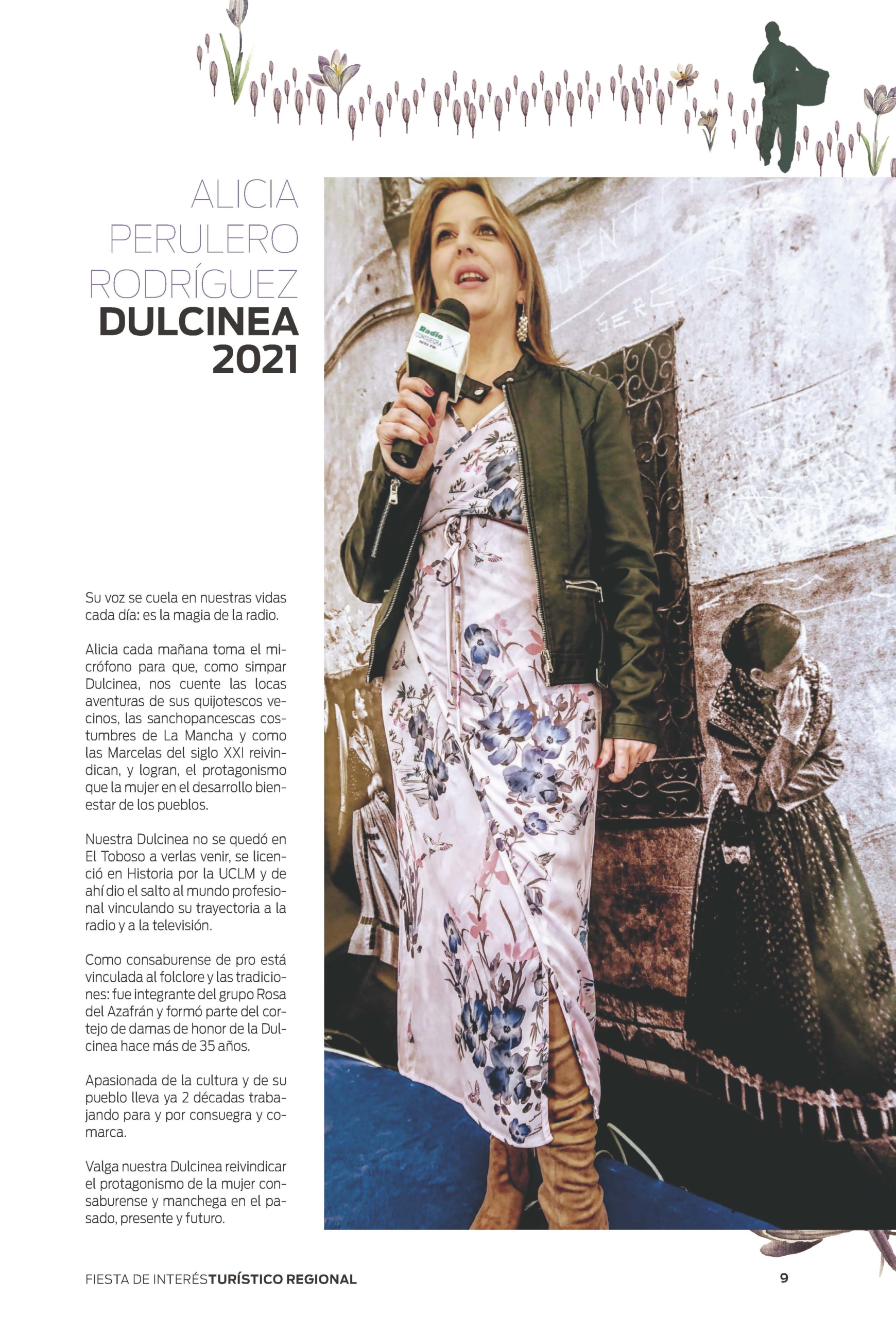Acto de proclamación de la Dulcinea Rosa del Azafrán 2021
