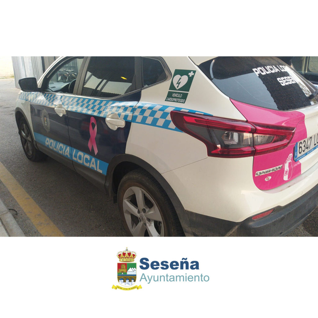 La Policía Local de Seseña rinde homenaje al día mundial del Cáncer de Mama