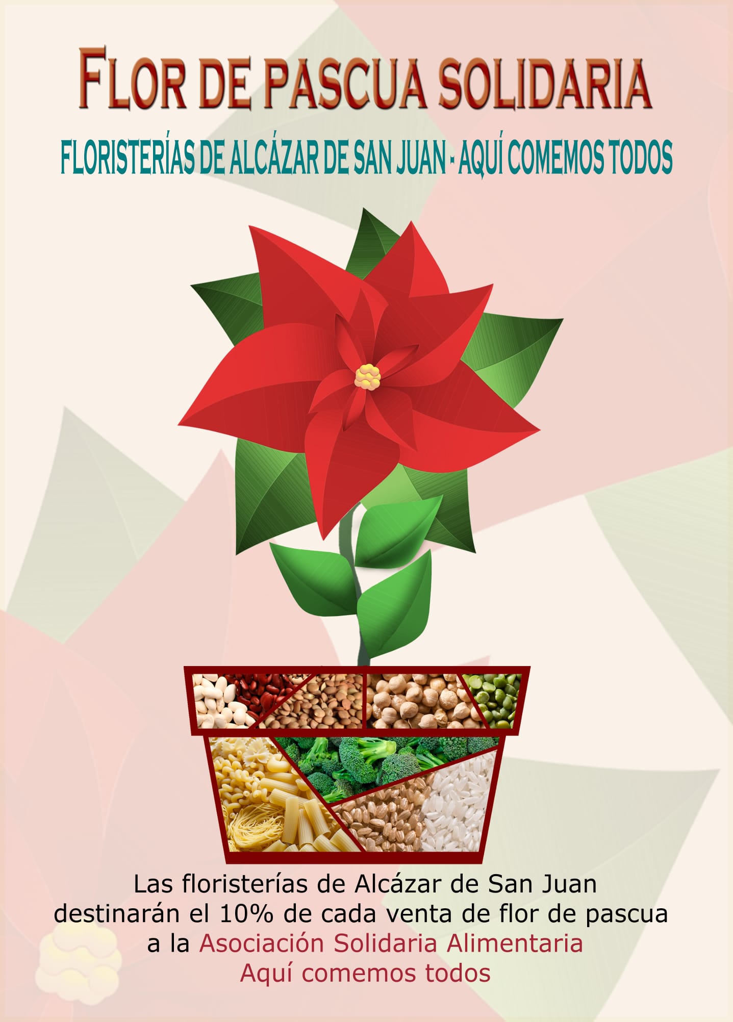 Vuelve la campaña “Flor de Pascua solidaria” en las floristerías alcazareñas»