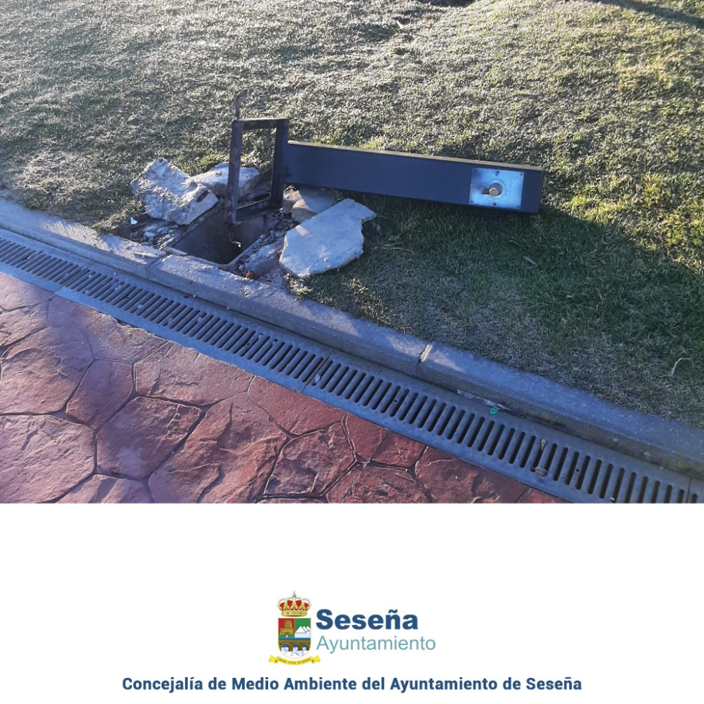 Actos vandálicos en nuestro municipio – Ayuntamiento de Seseña