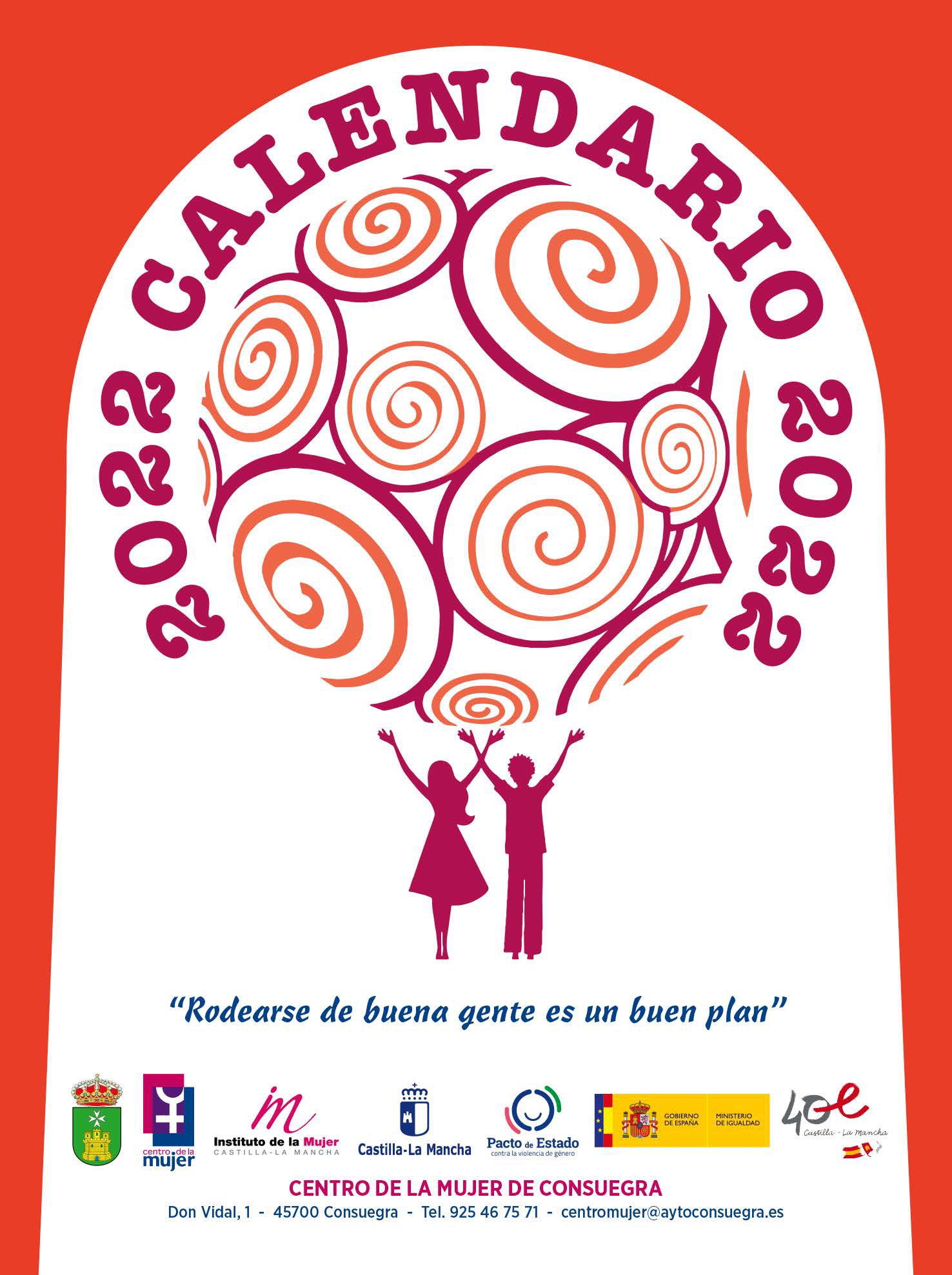 Calendario 2022 Centro de la Mujer