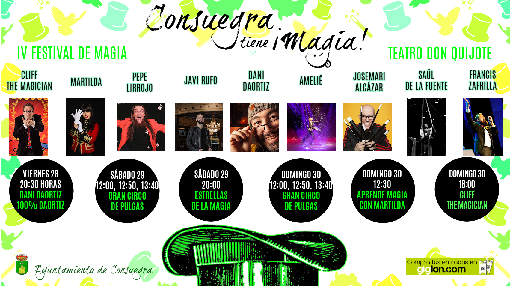 Gala Estrellas de la Magia IV Festival Consuegra Tiene Magia