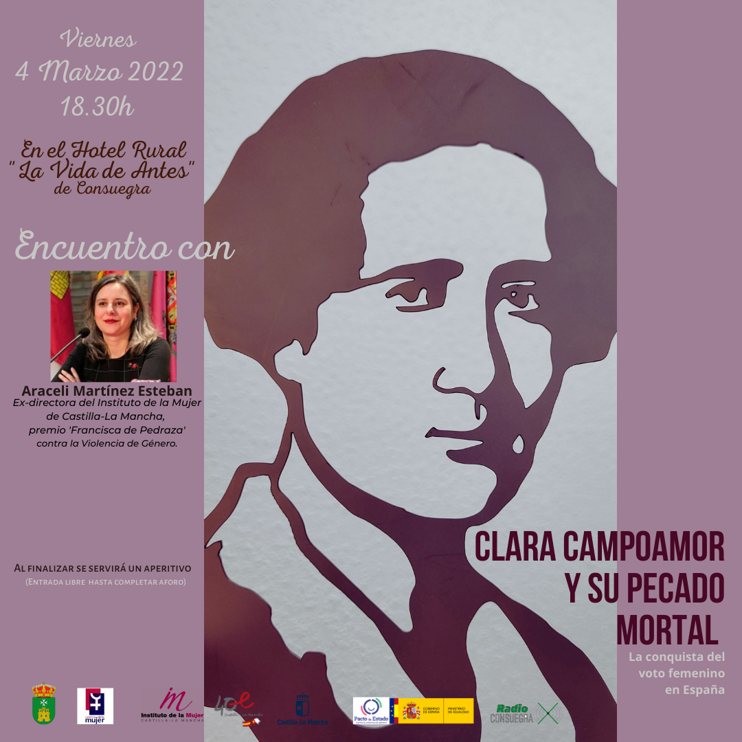 Charla con Araceli Martínez «Clara Campoamor y su pecado mortal»