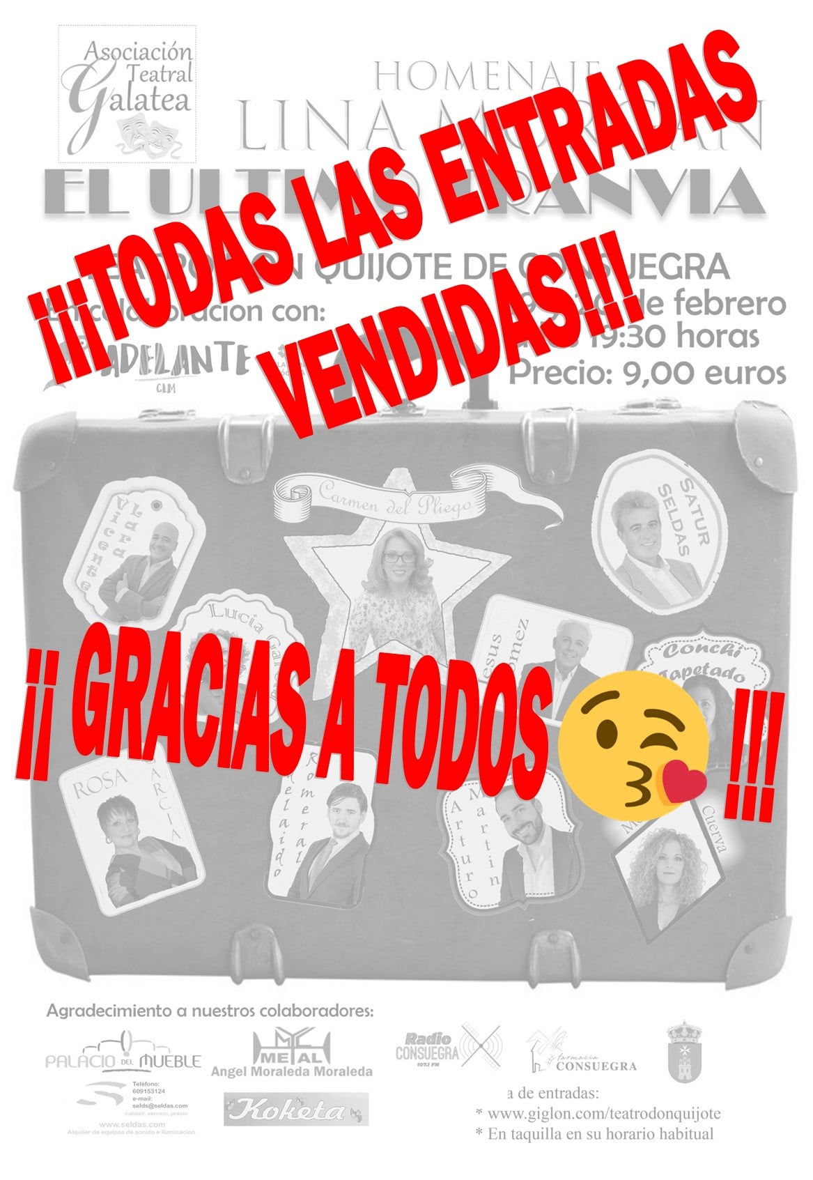 Homenaje a Lina Morgan «El último tranvia»