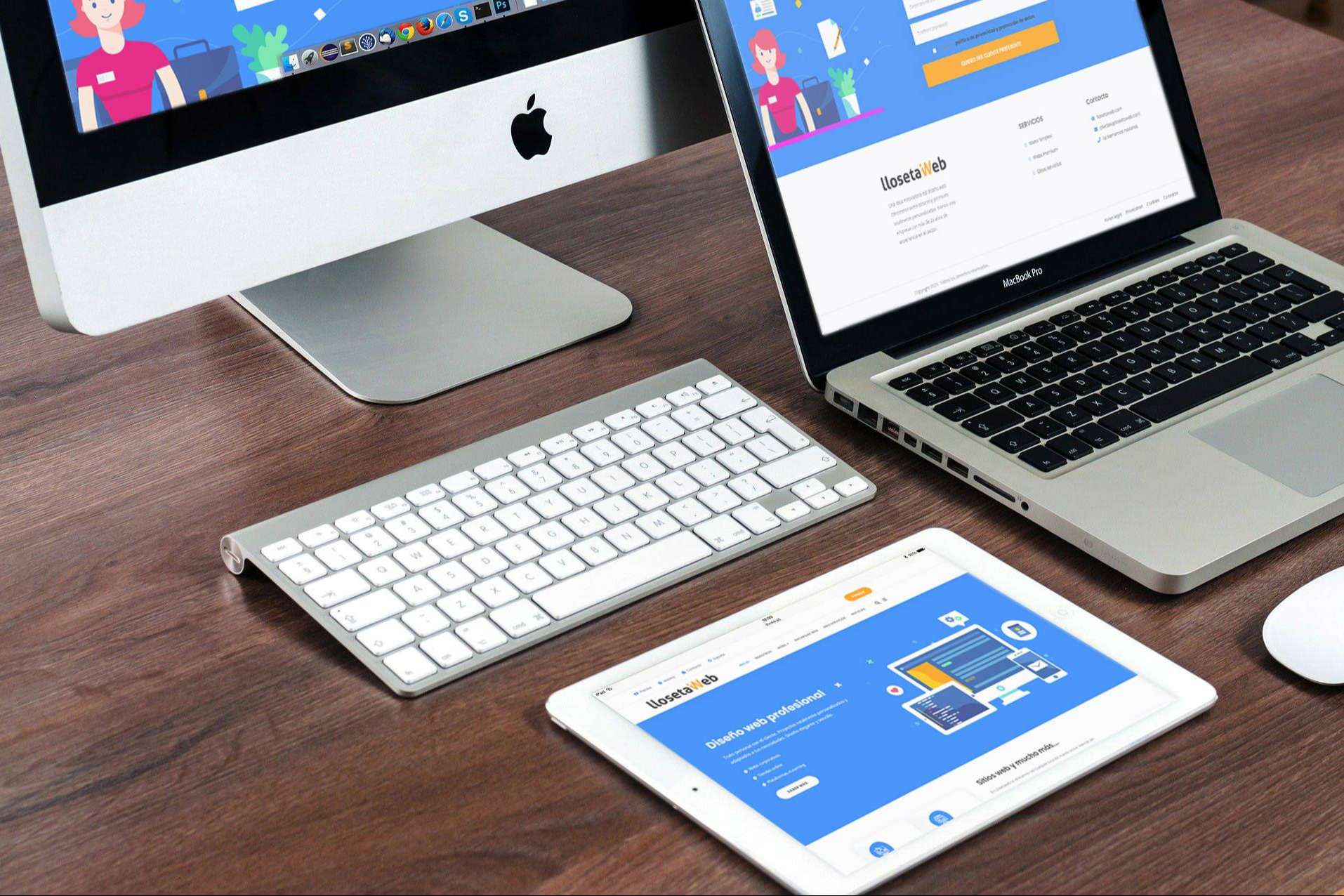 Llosetaweb es una solución ideal para crear webs profesionales y simples