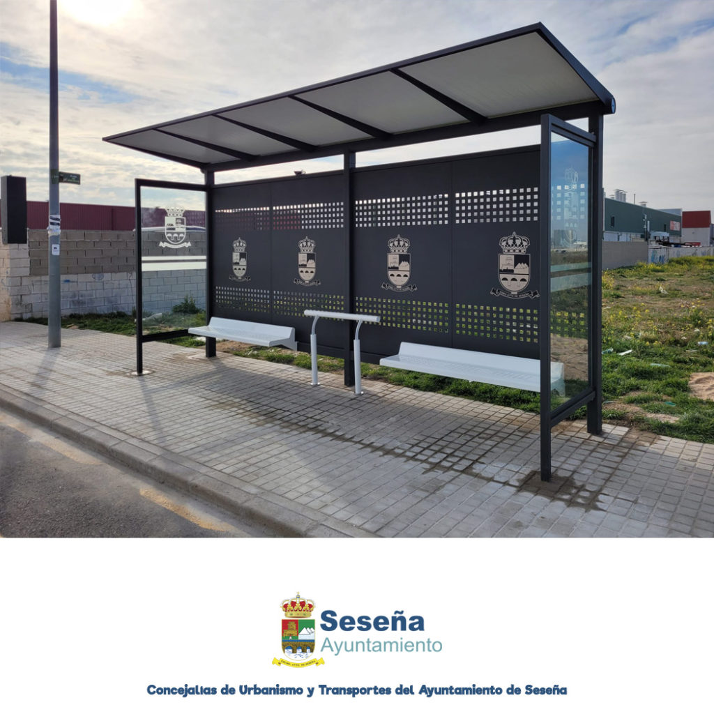 Instalación de nuevas Marquesinas – Ayuntamiento de Seseña
