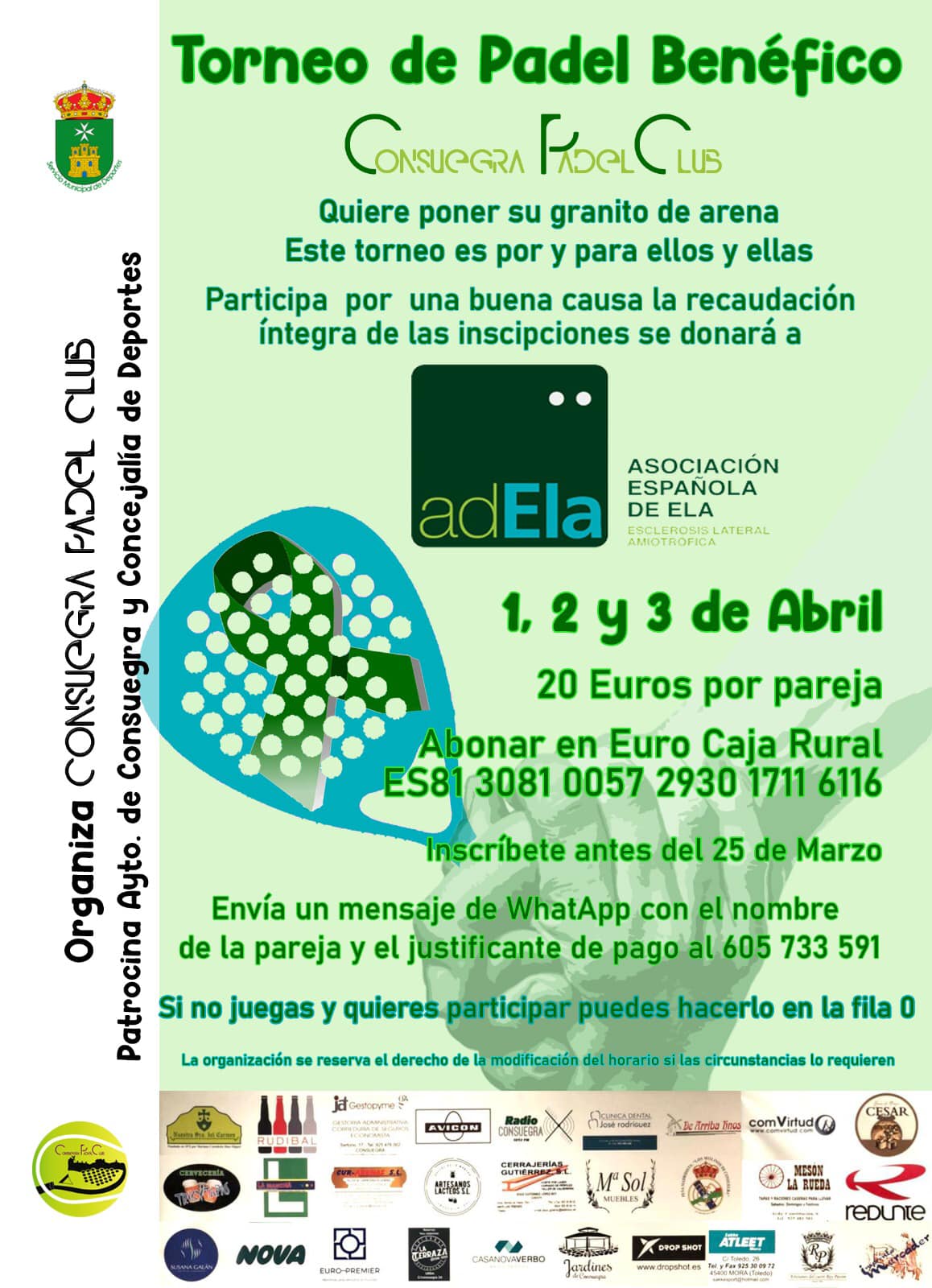 Torneo de Padel Benéfico (abril 2022)