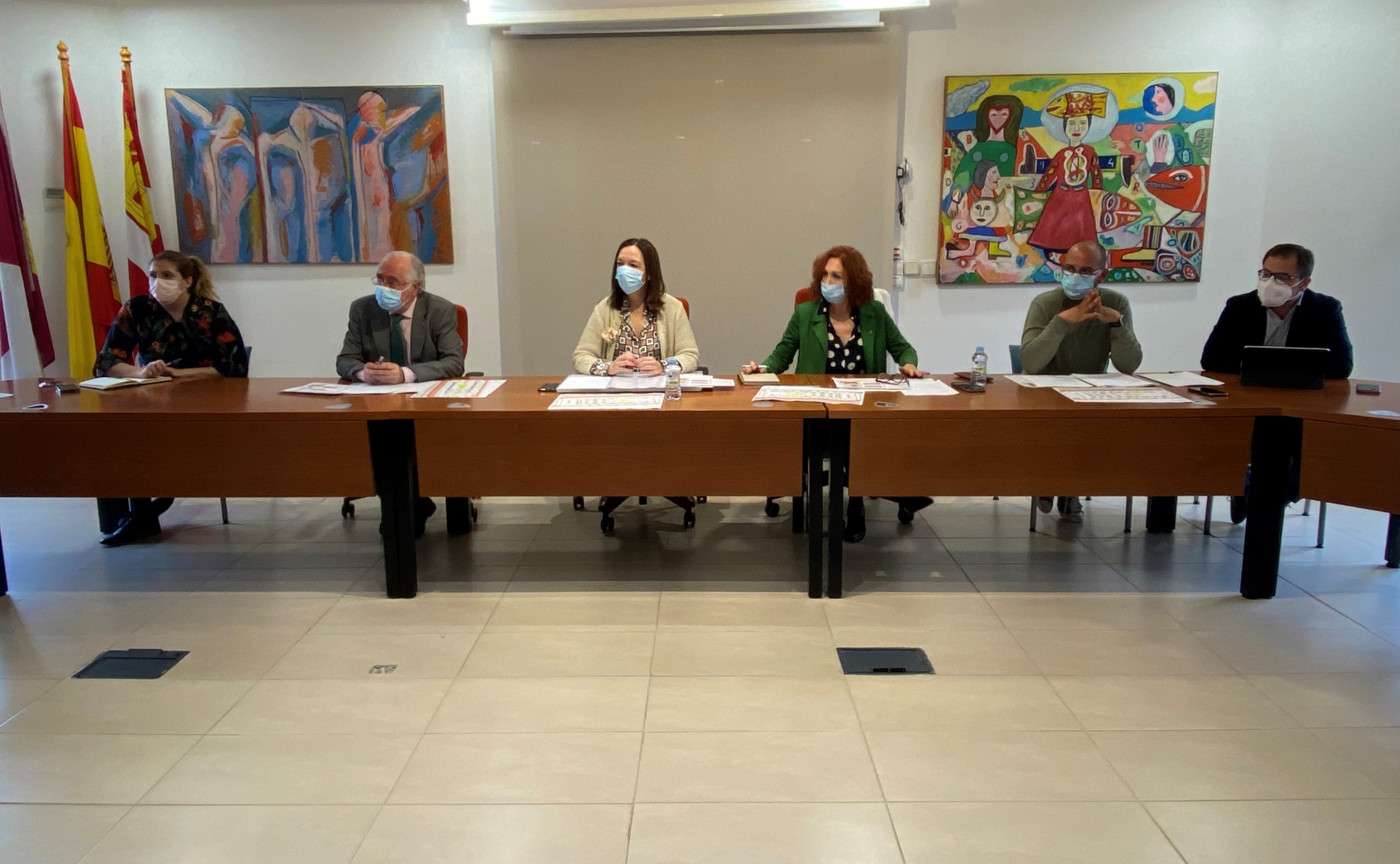 La alcaldesa de Alcázar y la subdelegada del Gobierno presiden la Junta Local de Seguridad de cara a la Feria de los Sabores