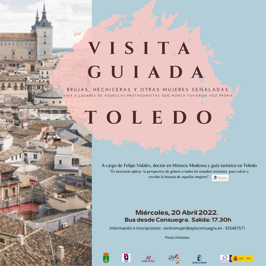 Visita guiada a Toledo (miércoles 20 de abril)