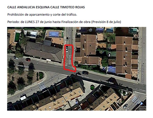 CORTE DE CALLES POR MEJORAS EN EL ALCANTARILLADO MUNICIPAL – Ayuntamiento de Seseña