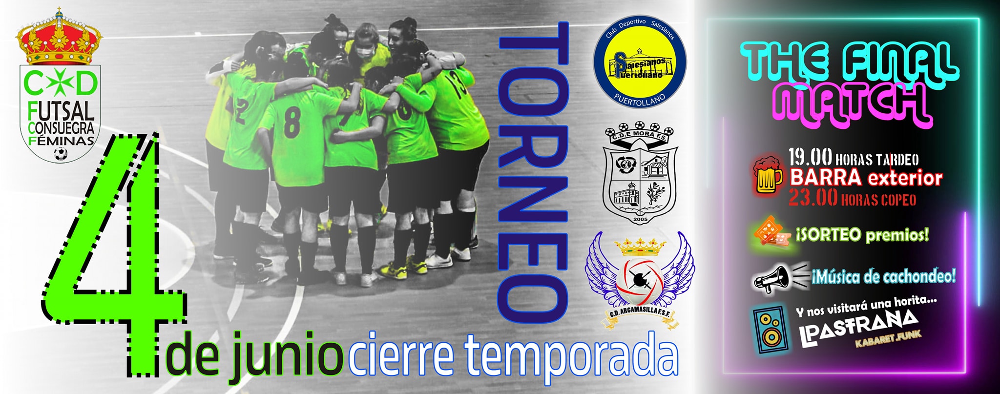I Torneo Futsal Femenino. Cierre de temporada 2021/2022