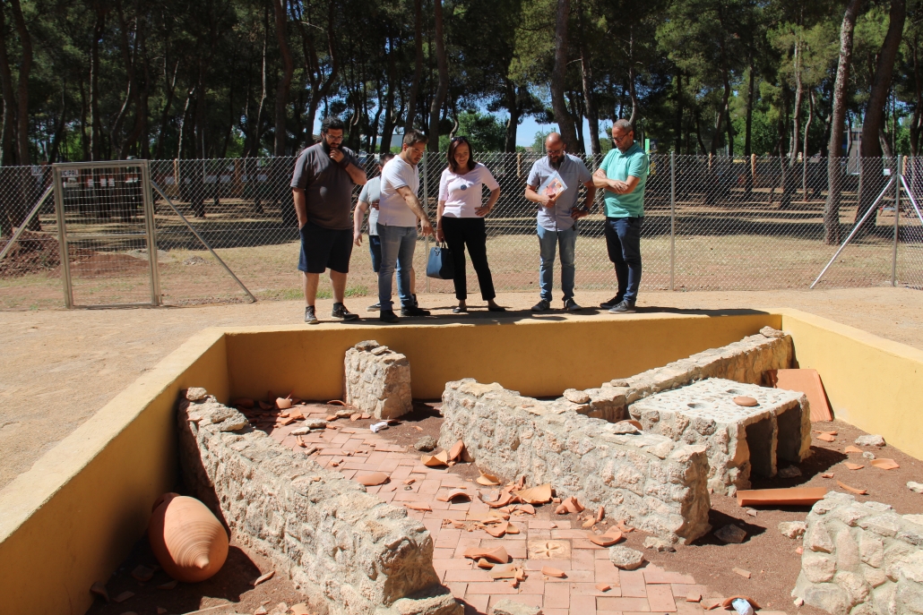 Inaugurado en el Parque Alces un arqueódromo que recrea los hallazgos arqueológicos de Alcázar