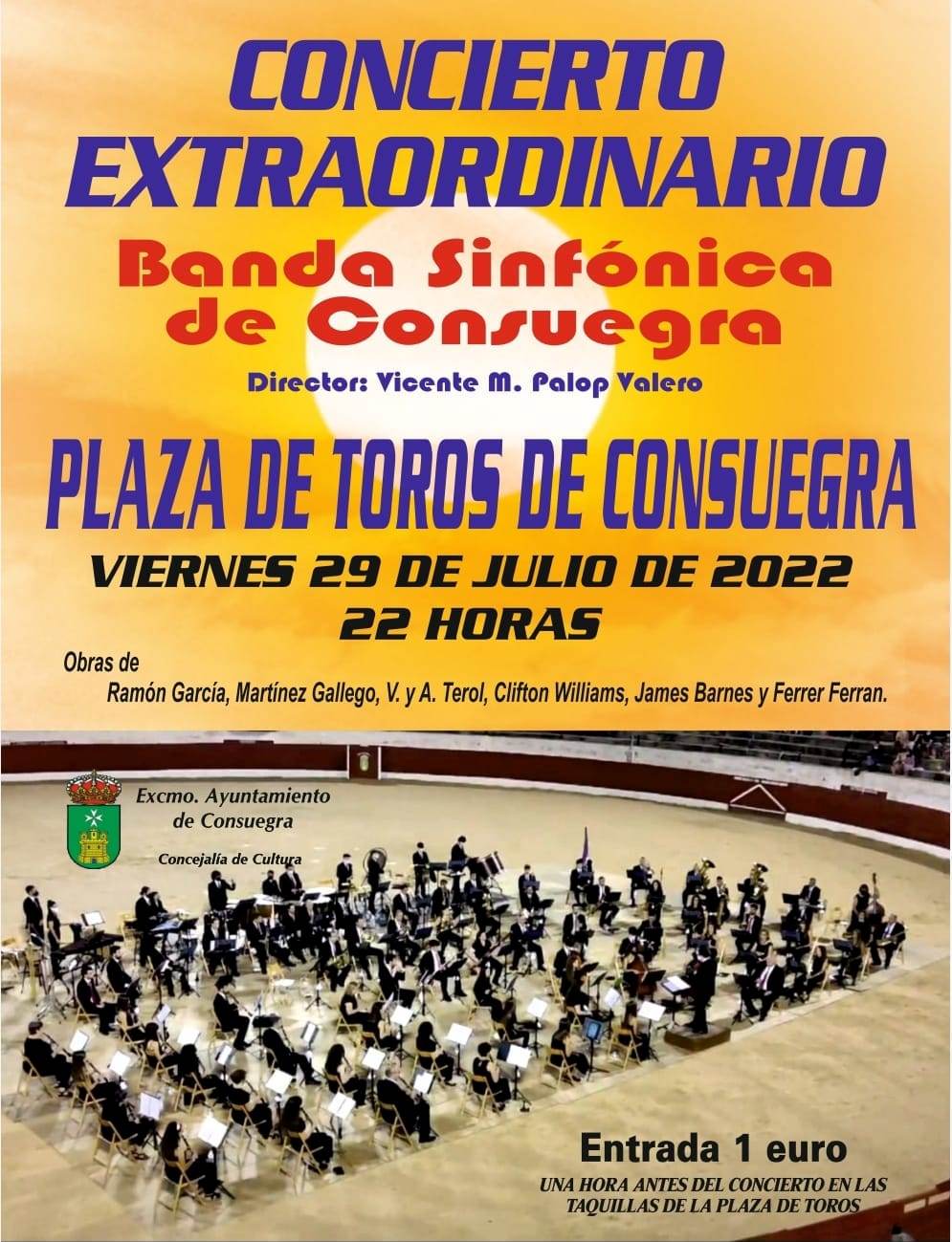 Concierto Extraordinario Banda Sinfónica de Consuegra