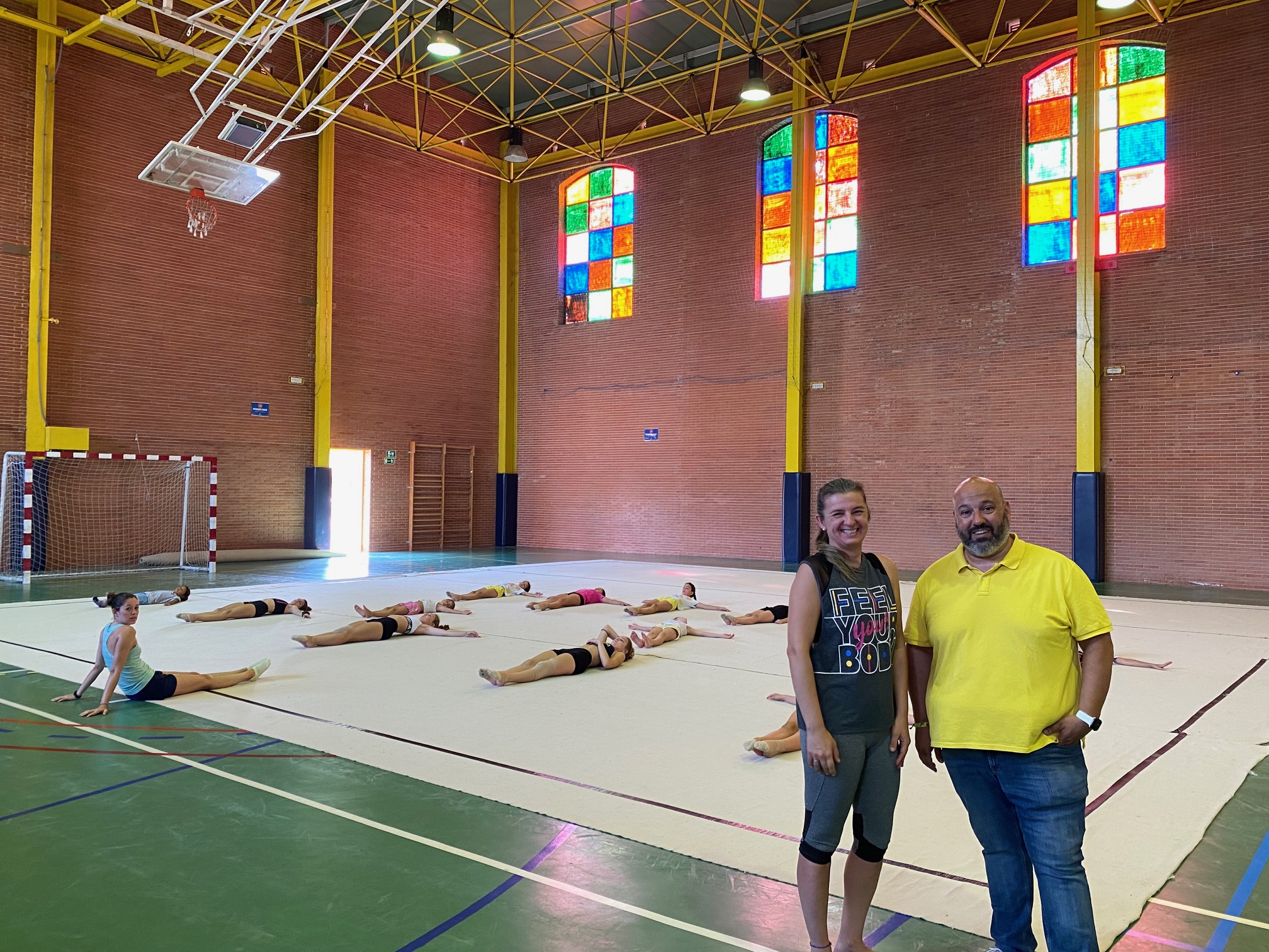 El campus de gimnasia rítmica, otra de las ofertas deportivas de conciliación del ayuntamiento para verano