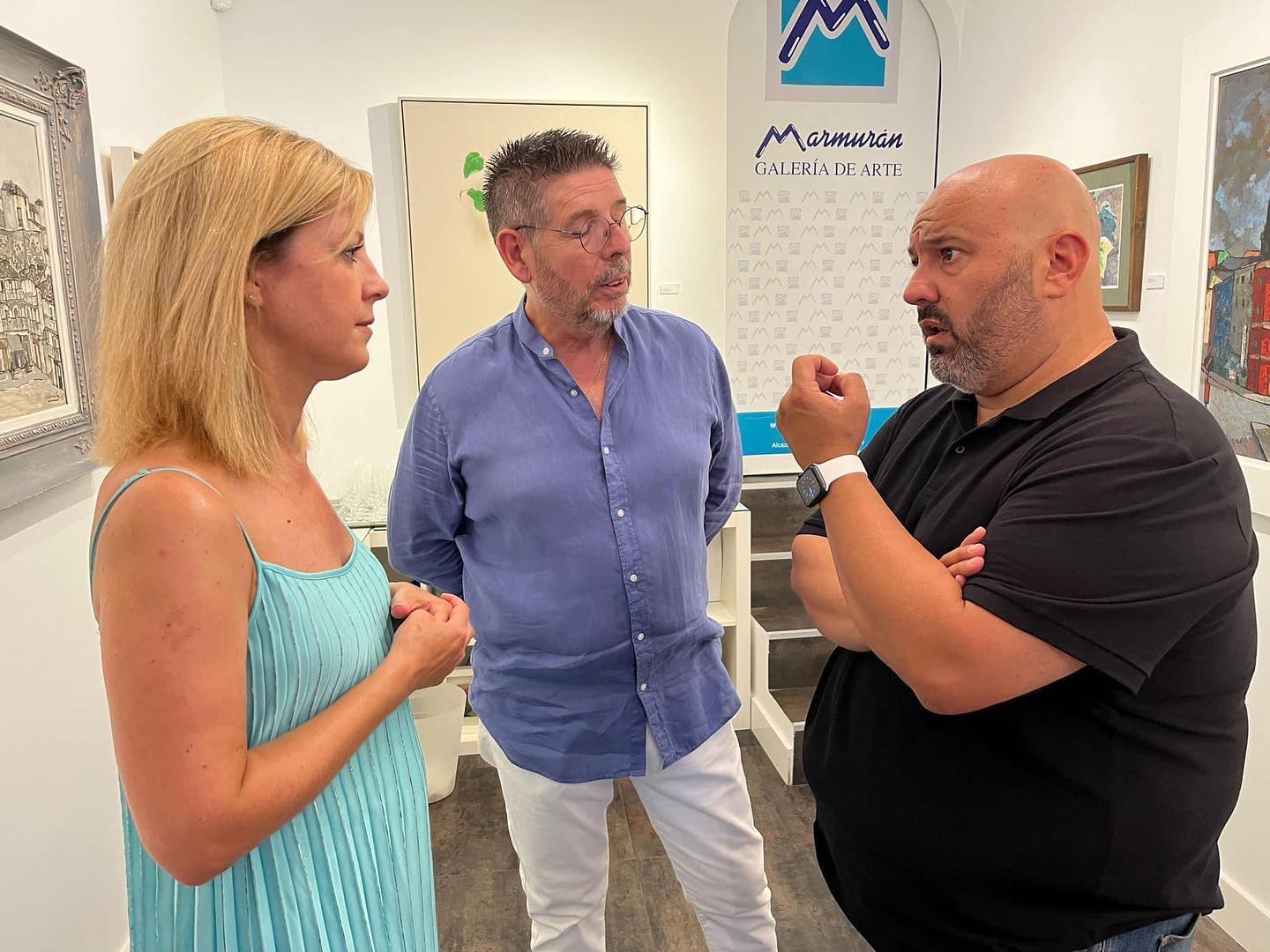 Marmurán inaugura la Exposición de Pintura Colectiva 2022