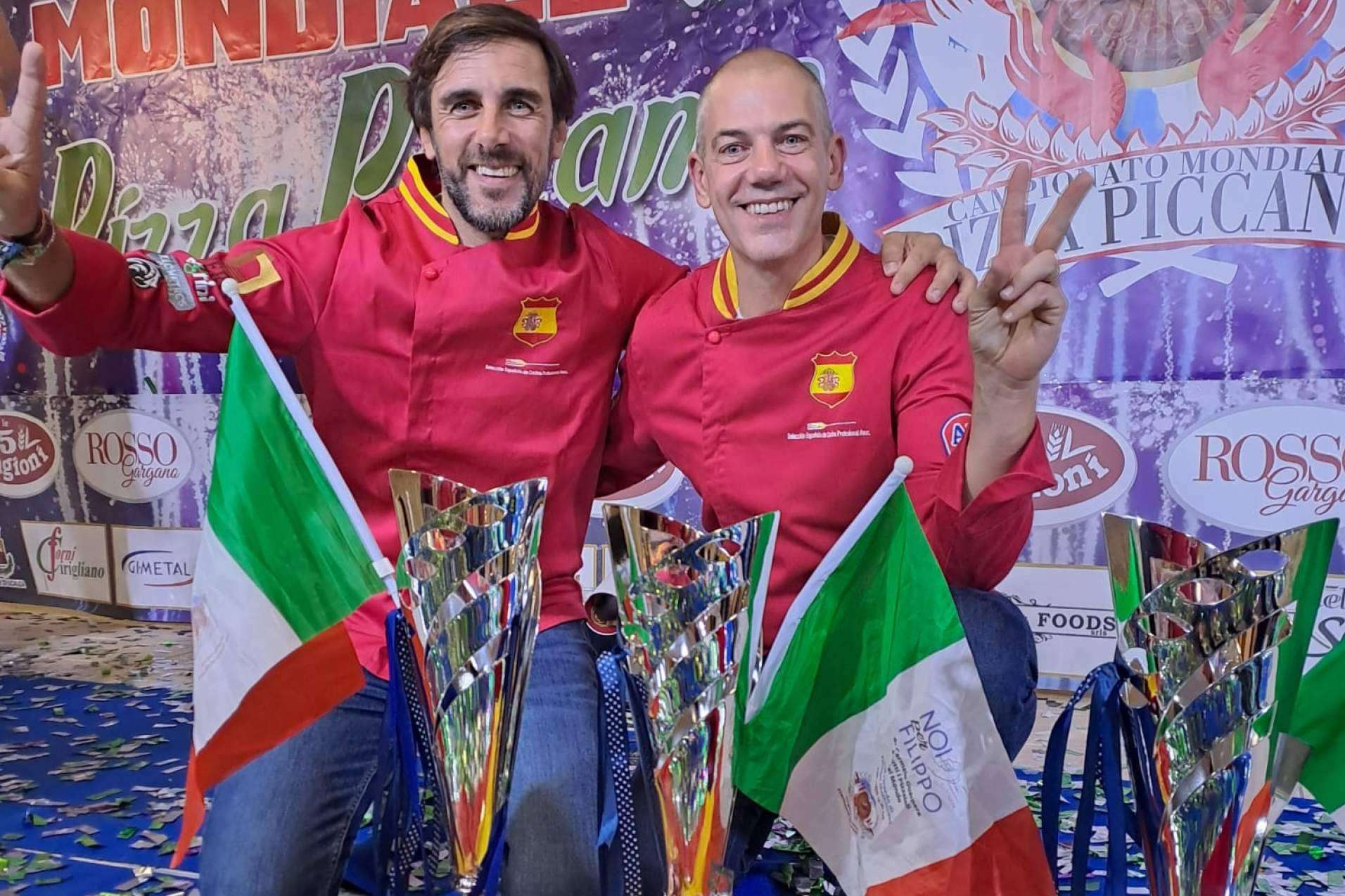 El pizzero español de Il Cortile, Marco Bianchi, campeón del mundo de pizza picante