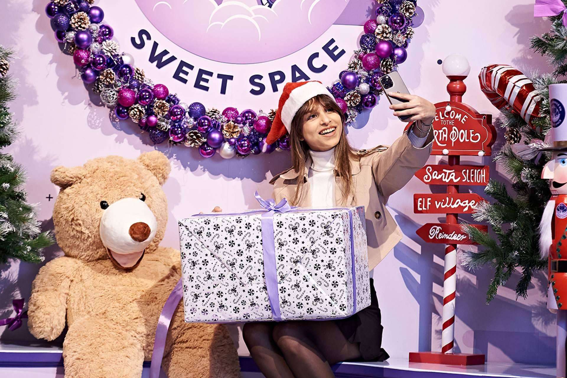 En Navidad, visitar Sweet Space