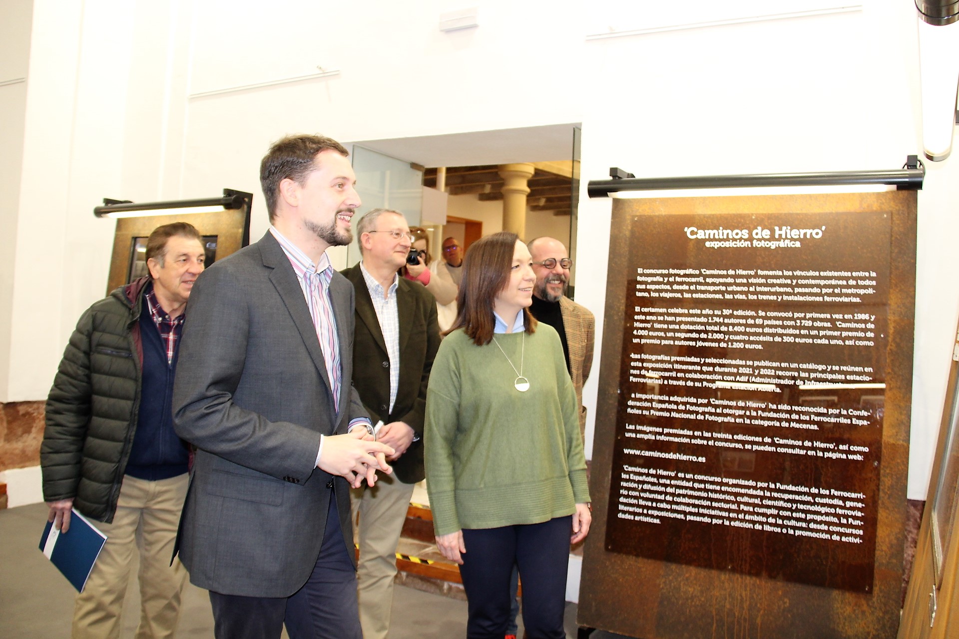 El Museo Municipal acoge las exposiciones ‘RailArte. Viajar con la imaginación’ y ‘Caminos de Hierro’ de la Fundación de Ferrocarriles Españoles