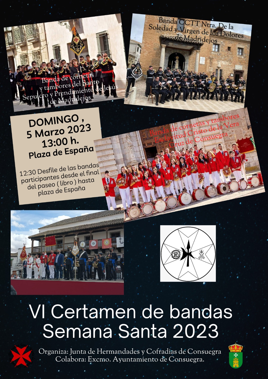 VI Certamen de Bandas Semana Santa 2023