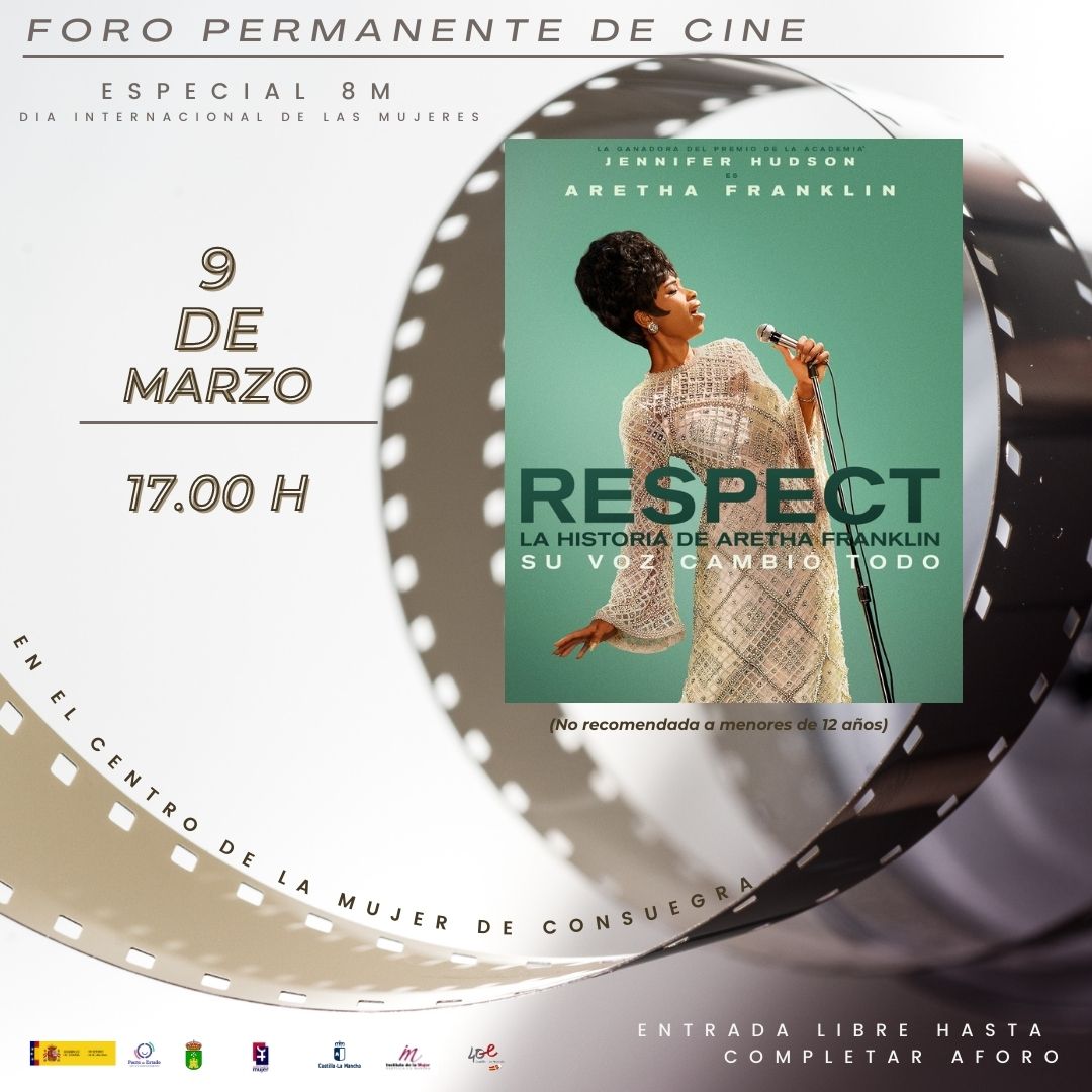 Foro de cine Centro de la Mujer «RESPECT», próximo jueves 9 de marzo.