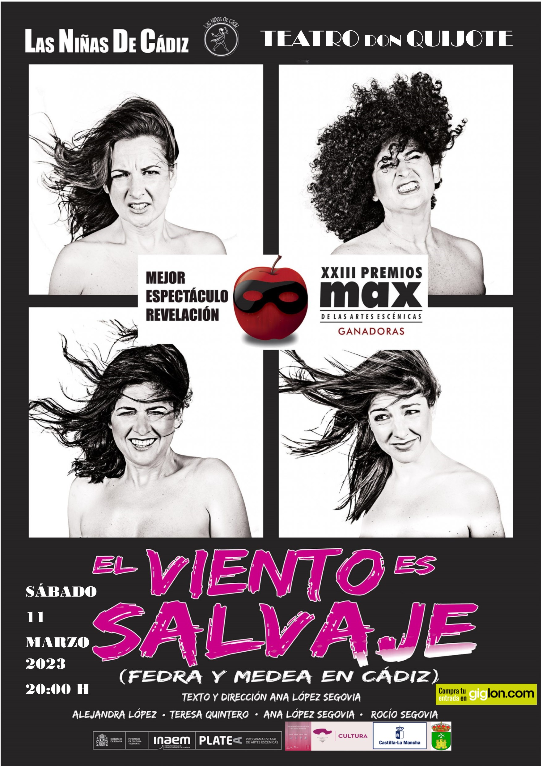 LAS NIÑAS DE CADIZ presentan EL VIENTO ES SALVAJE