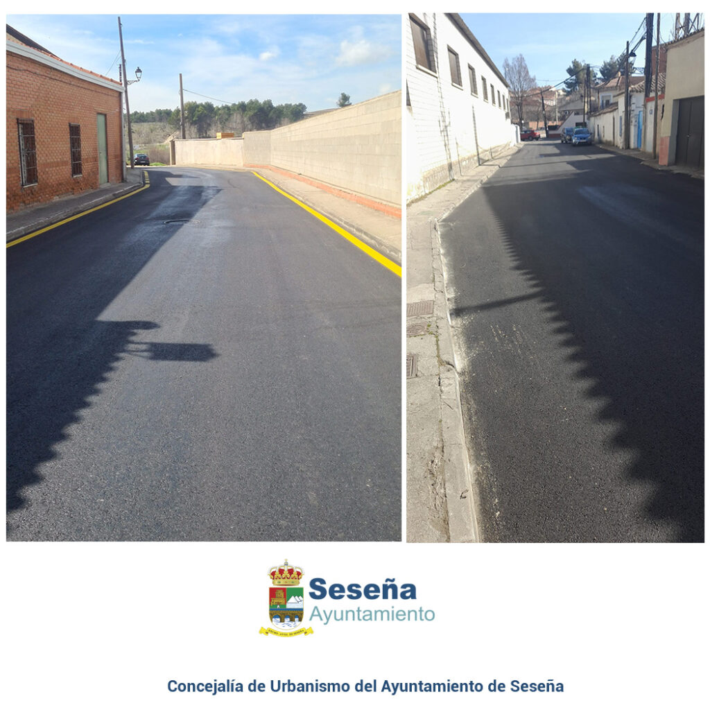 Labores de asfaltado del municipio – Ayuntamiento de Seseña