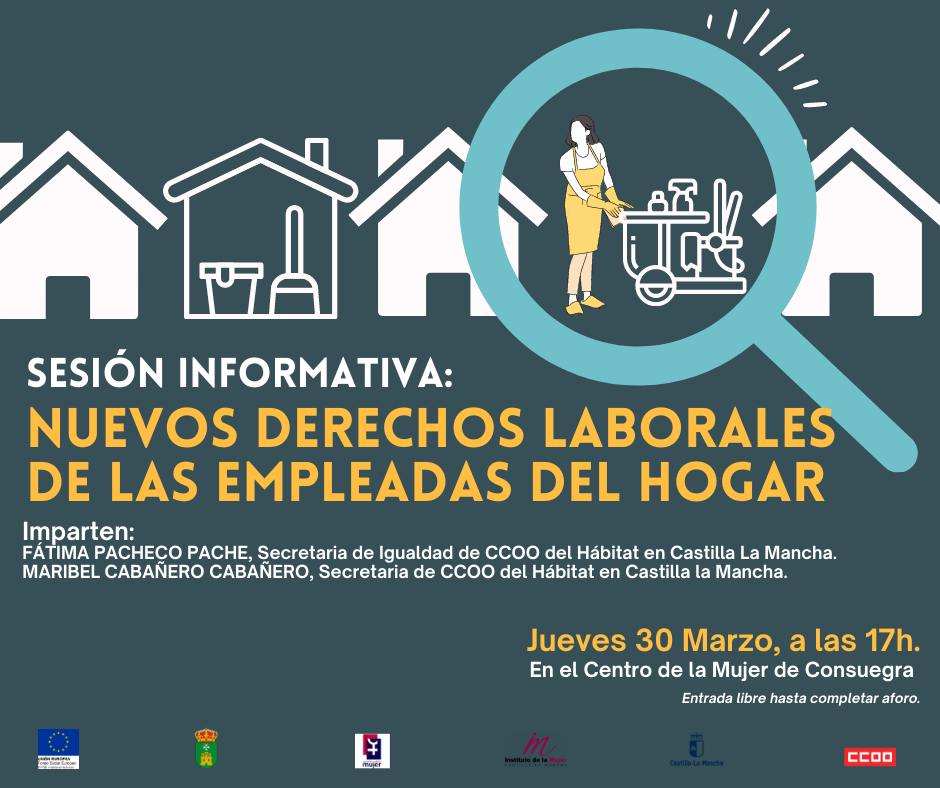 Sesión formativa «nuevos derechos laborales de las empleadas del hogar»