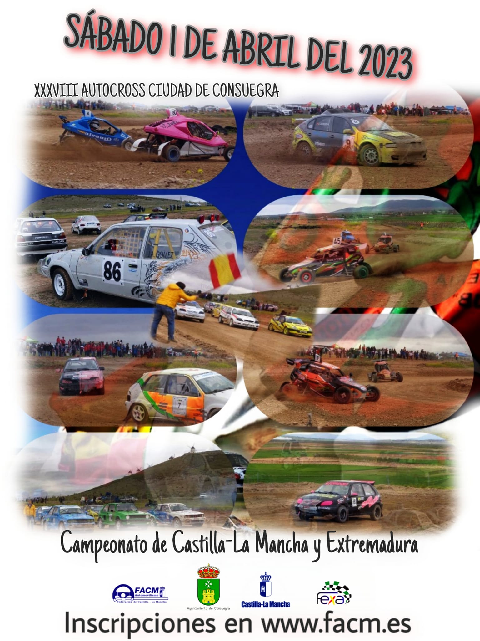 XXXVIII AUTOCROSS CIUDAD DE CONSUEGRA 2023, próximo 1 de abril.