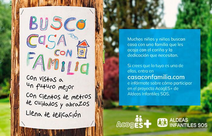 AcogES+: un programa de acogimiento familiar especializado y con dedicación exclusiva de Aldeas Infantiles SOS
