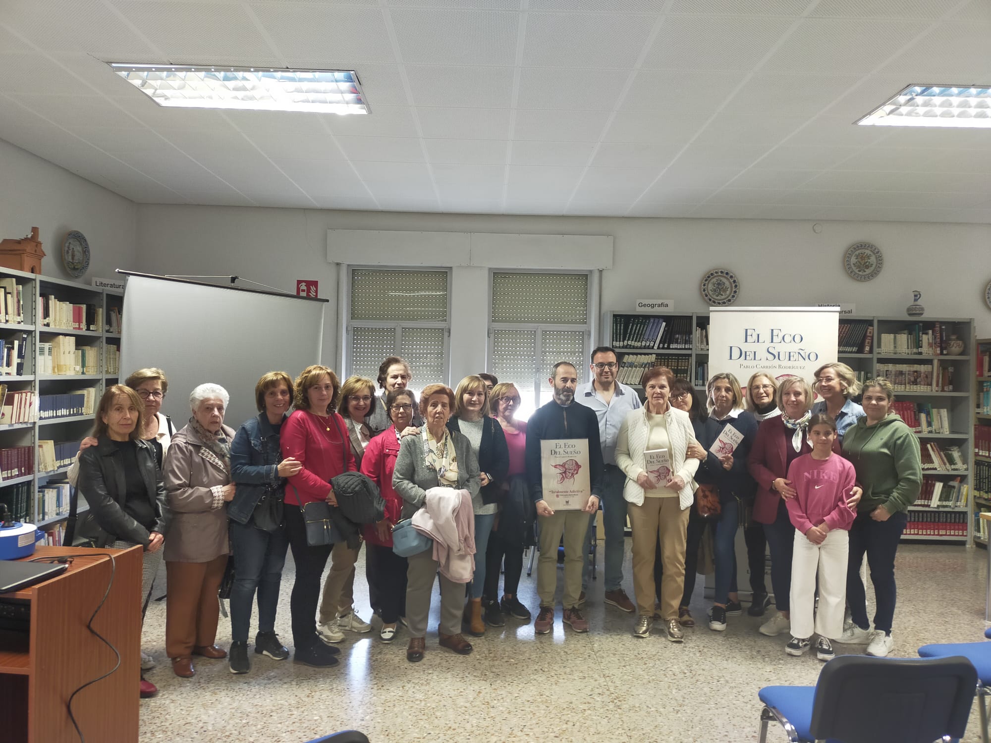 Ayer tuvo lugar la presentación del libro «El Eco del Sueño» de Pablo Carrión