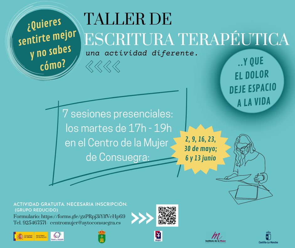 Taller de escritura terapéutica en el Centro de la Mujer