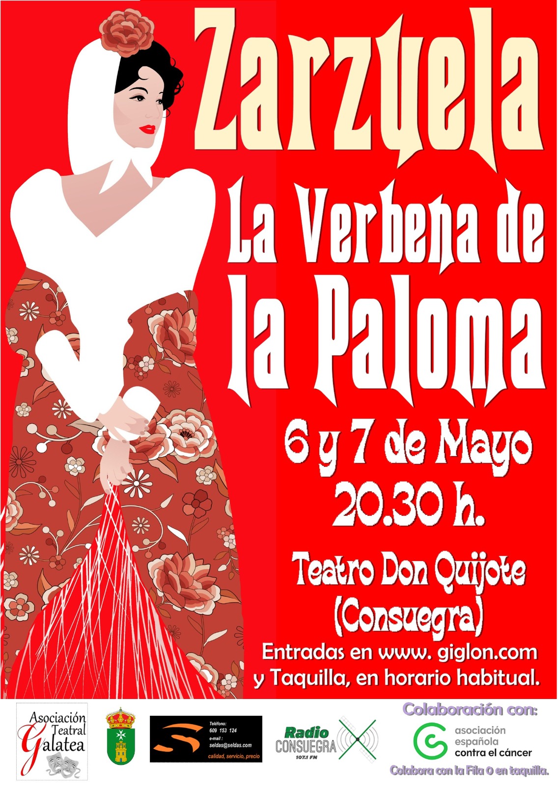 Zarzuela la Verbena de la Paloma (6 y 7 de mayo)