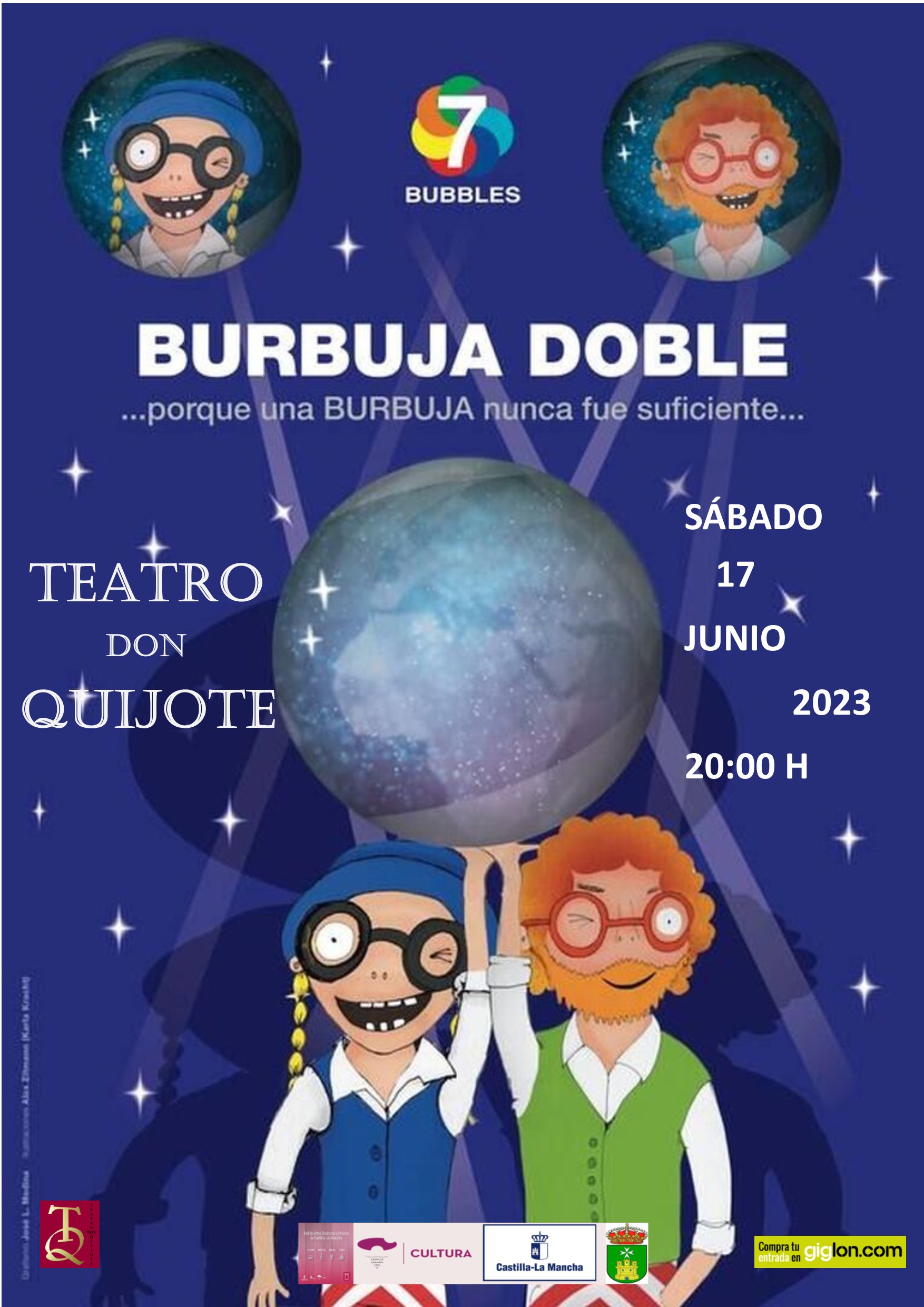7 BUBBLES presenta «Burbuja doble»