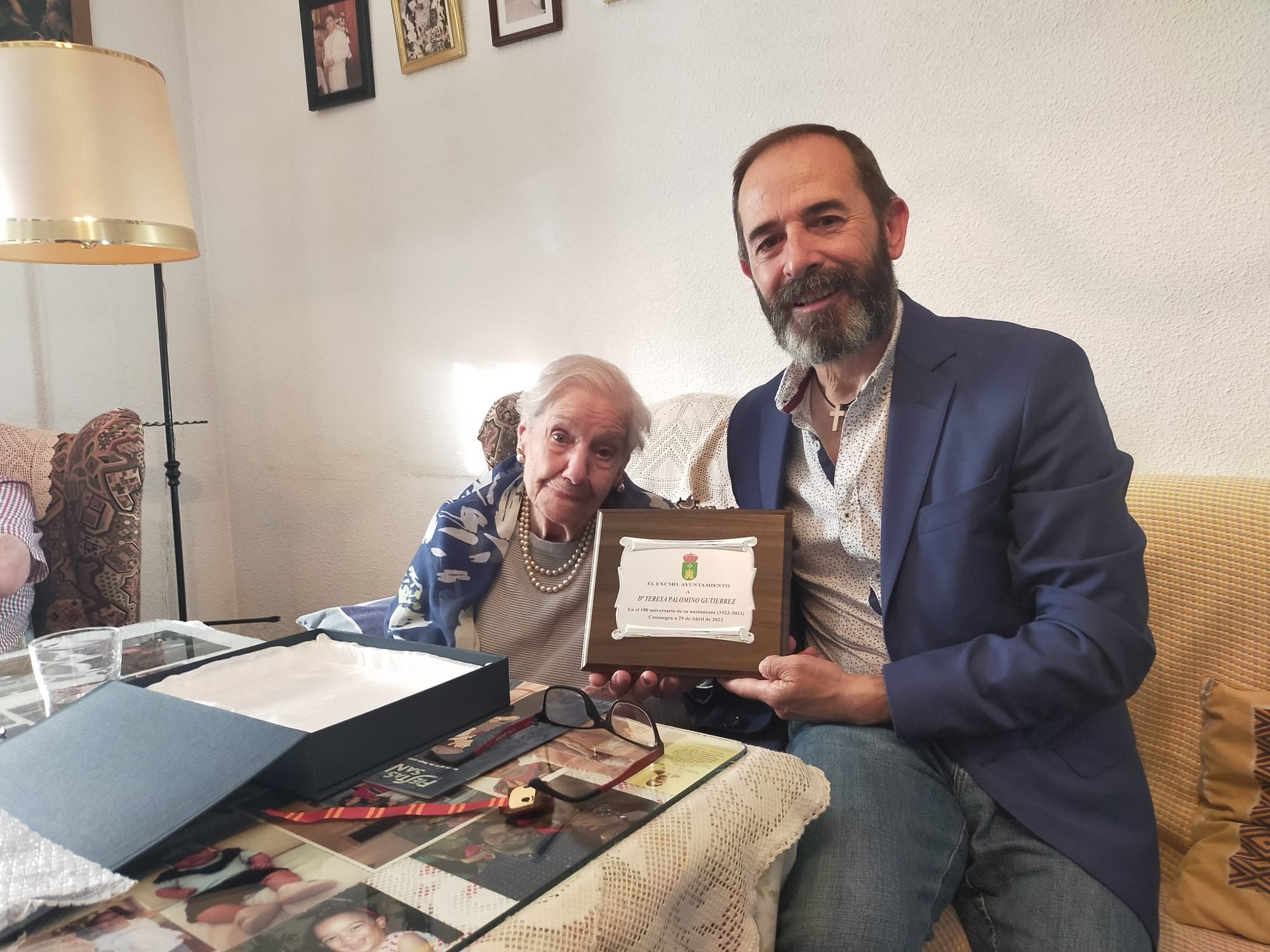 La consaburense Teresa Palomino Gutiérrez cumple 101 años