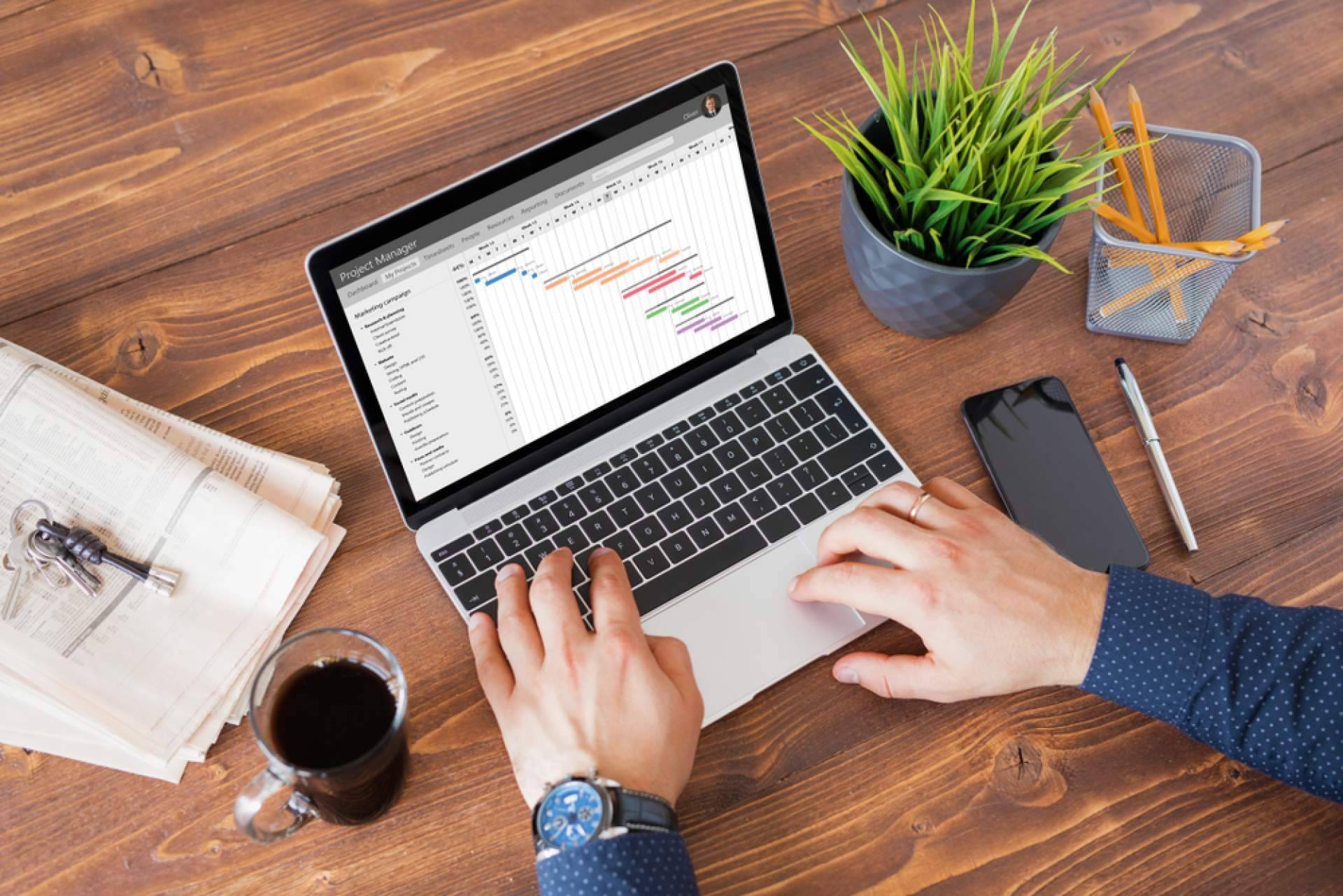Las ventajas de gestionar un proyecto en Microsoft Project, con Caltico