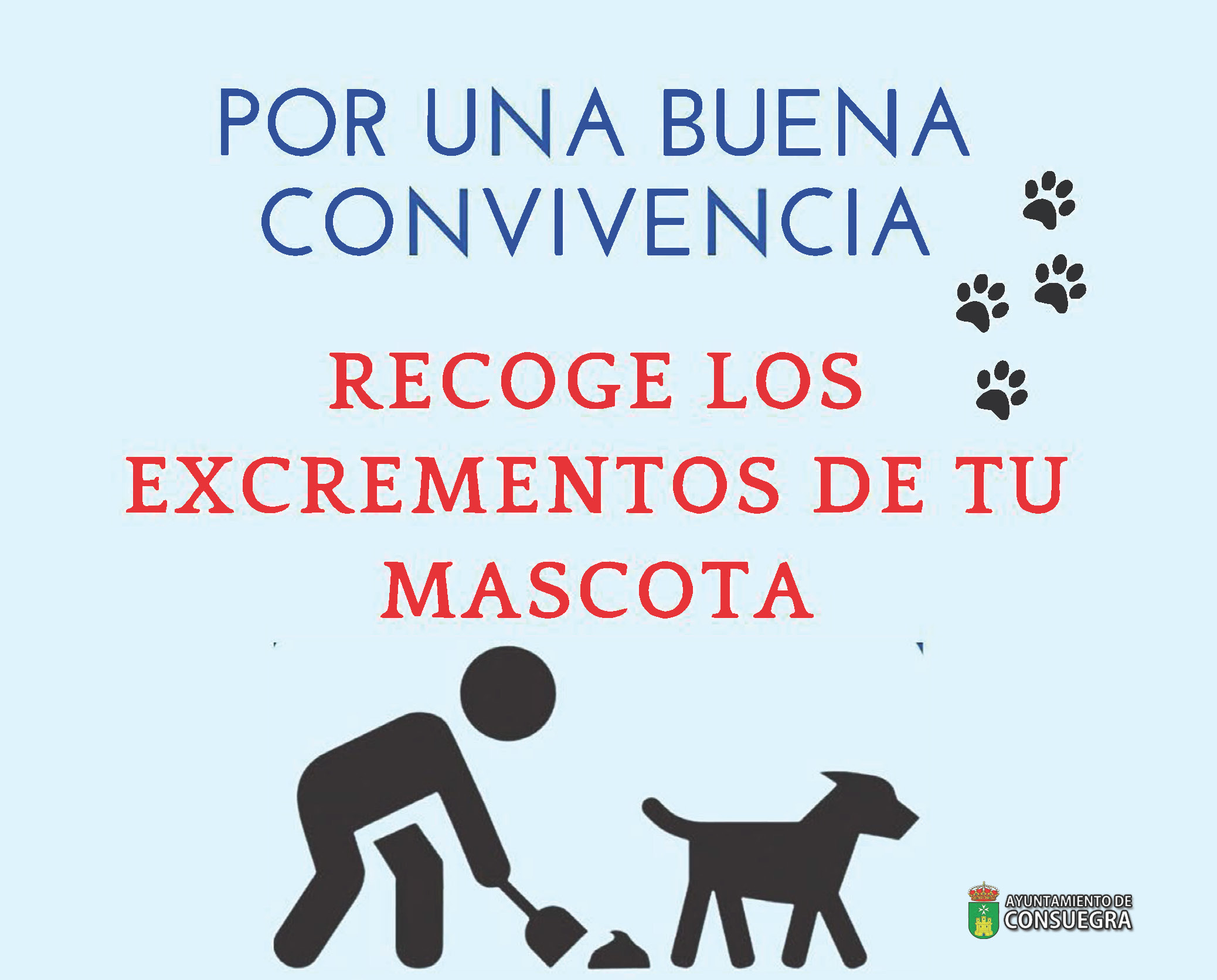 El Ayuntamiento de Consuegra hace un llamamiento al civismo y pide a los propietarios de perros que recojan sus excrementos