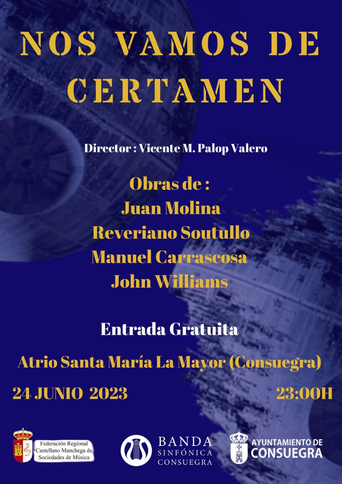 La Banda Sinfónica de Consuegra en concierto «Nos vamos de Certamen»