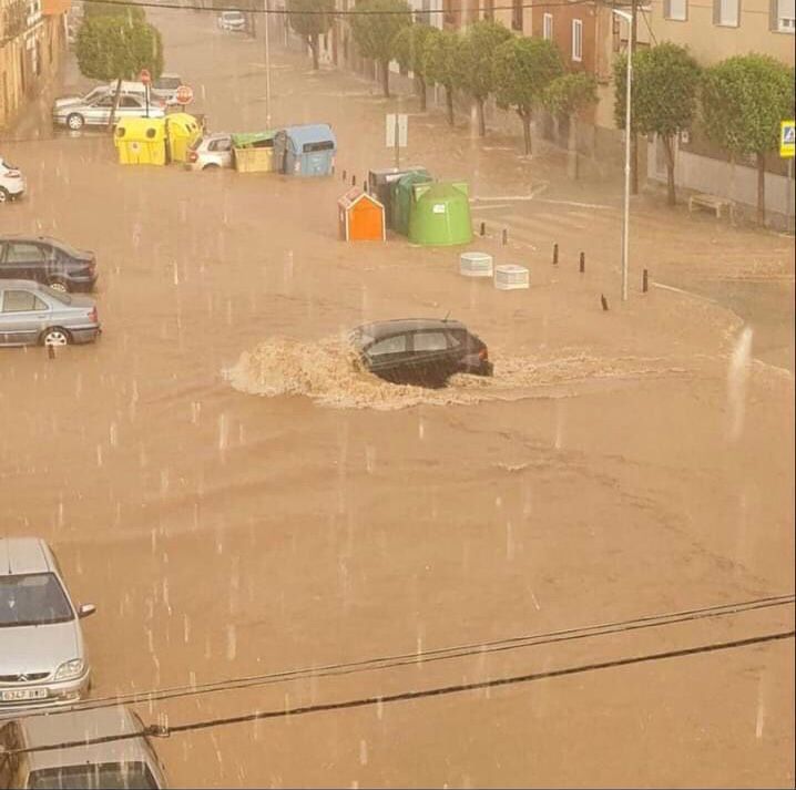 Última hora: Grave situación provocada por la tormenta en Consuegra