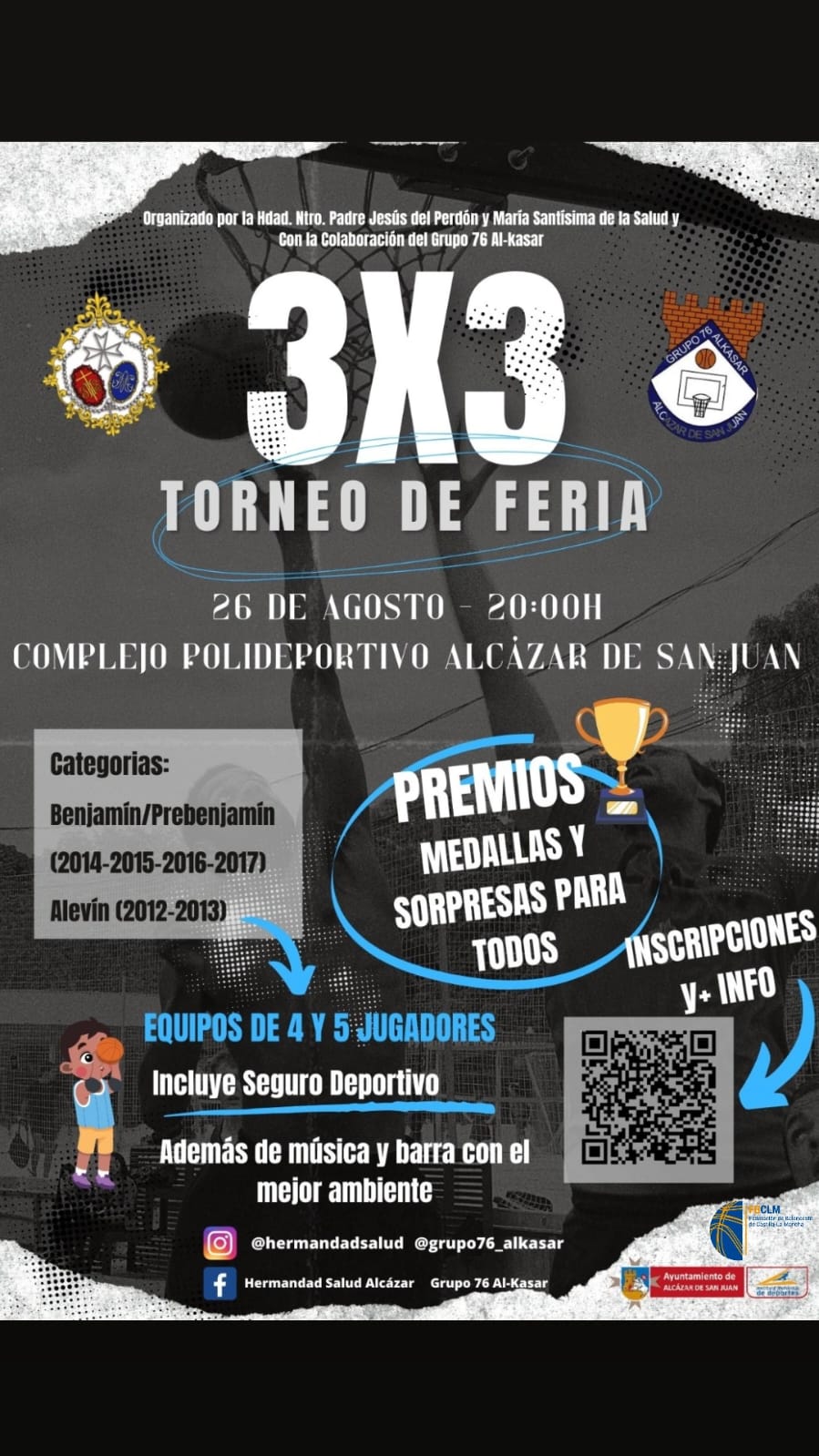 Alcázar de San Juan celebra su primer Torneo de Feria 3×3