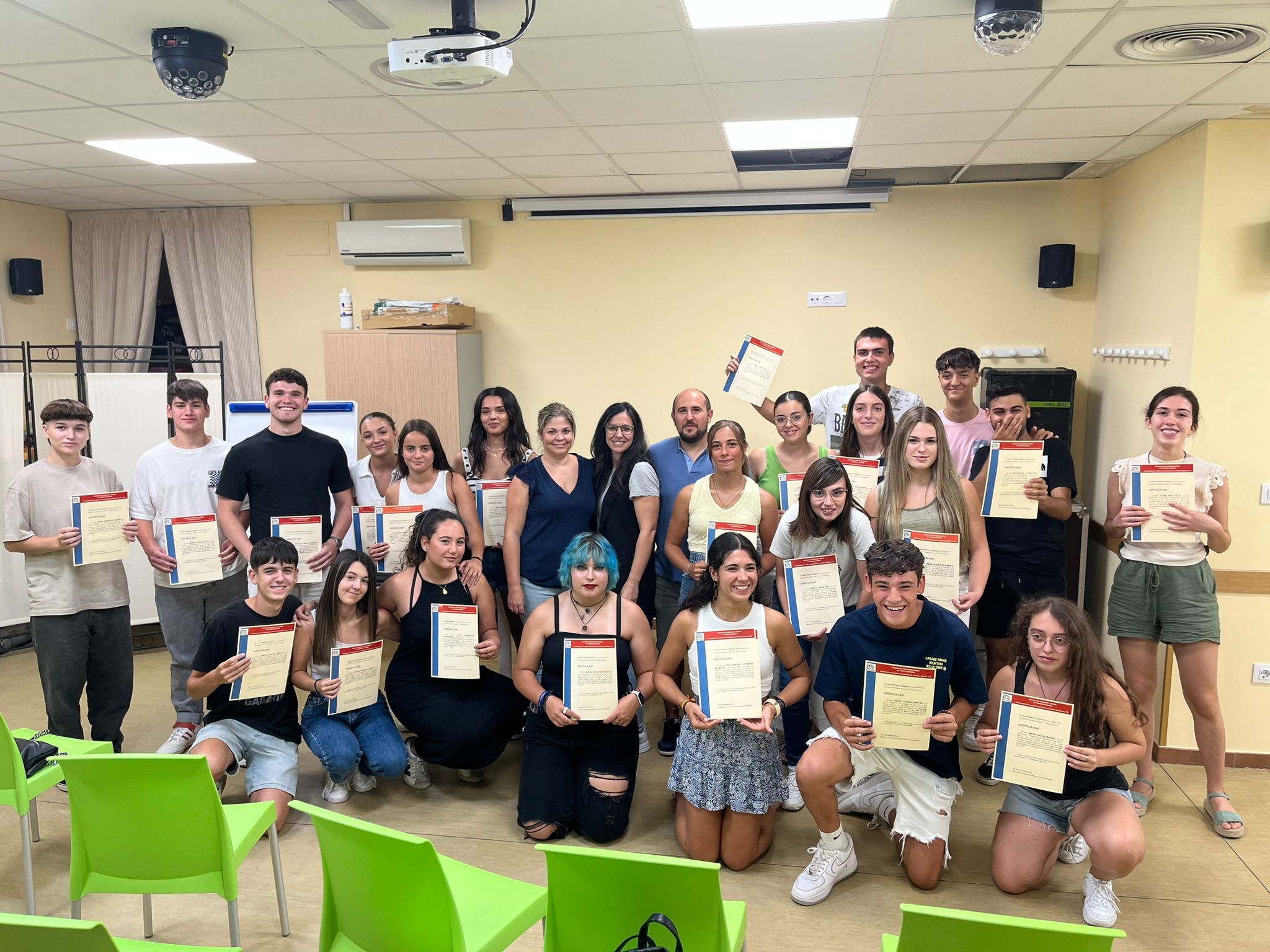 Clausura del Curso de Monitores Actividades Juveniles 2023