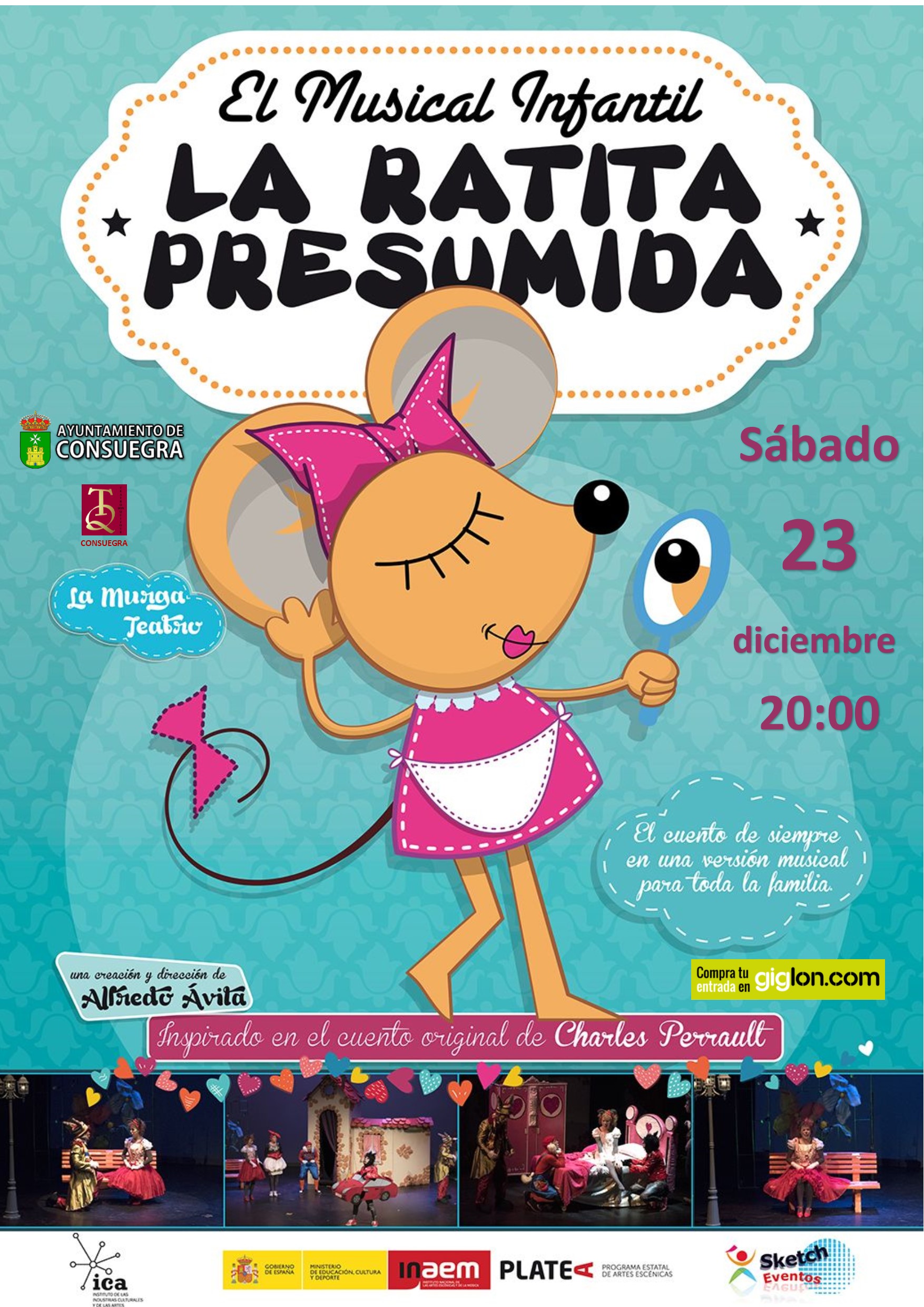 La ratita presumida musical, La Murga teatro