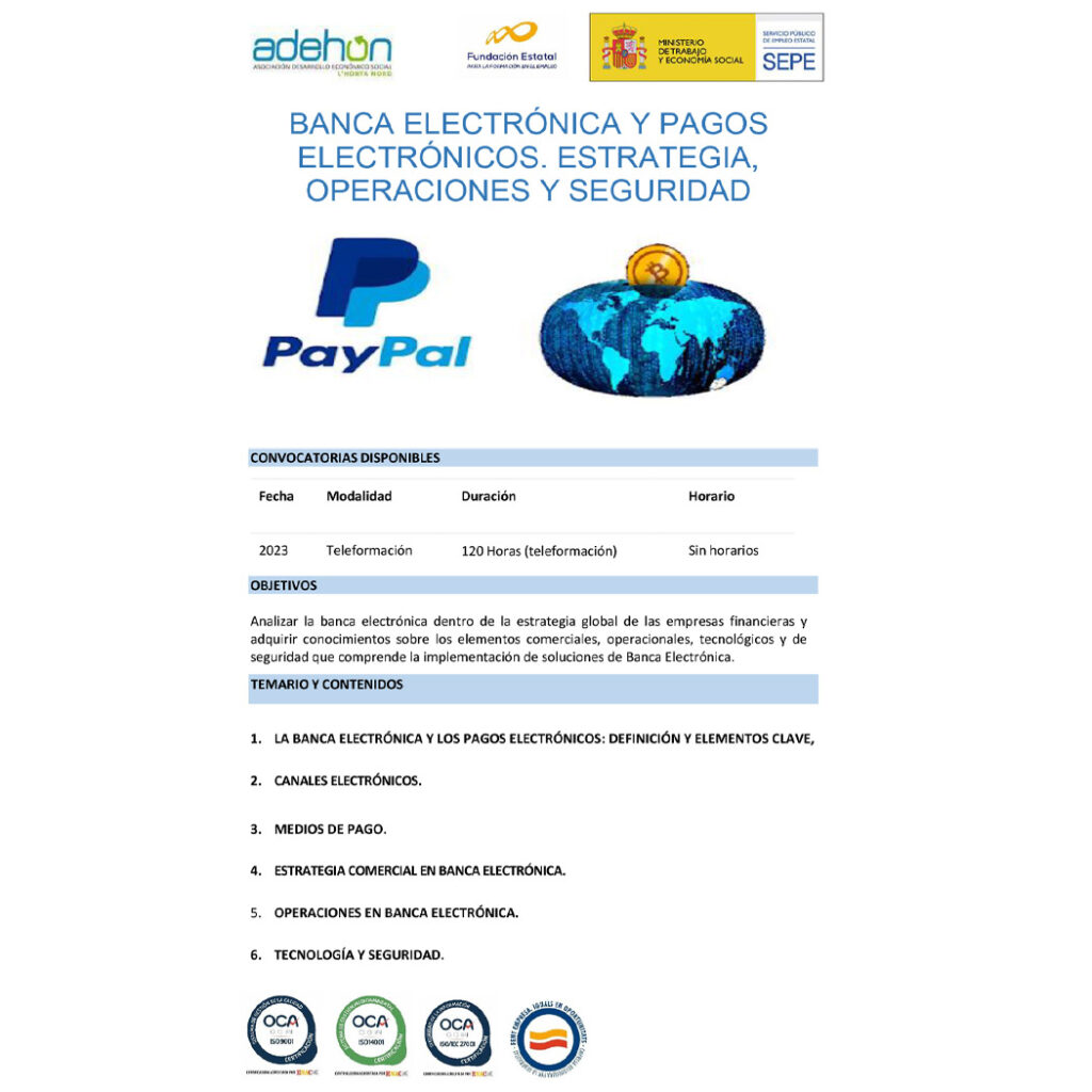 Cursos 100% subvencionados – Ayuntamiento de Seseña