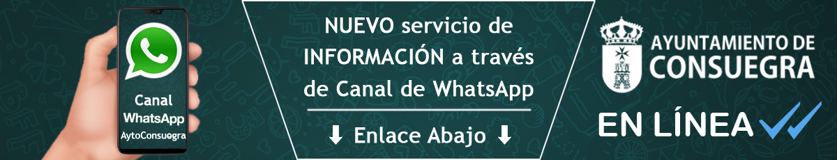 Únete al NUEVO Servicio Municipal de Noticias por Difusión Canal de Whatsapp