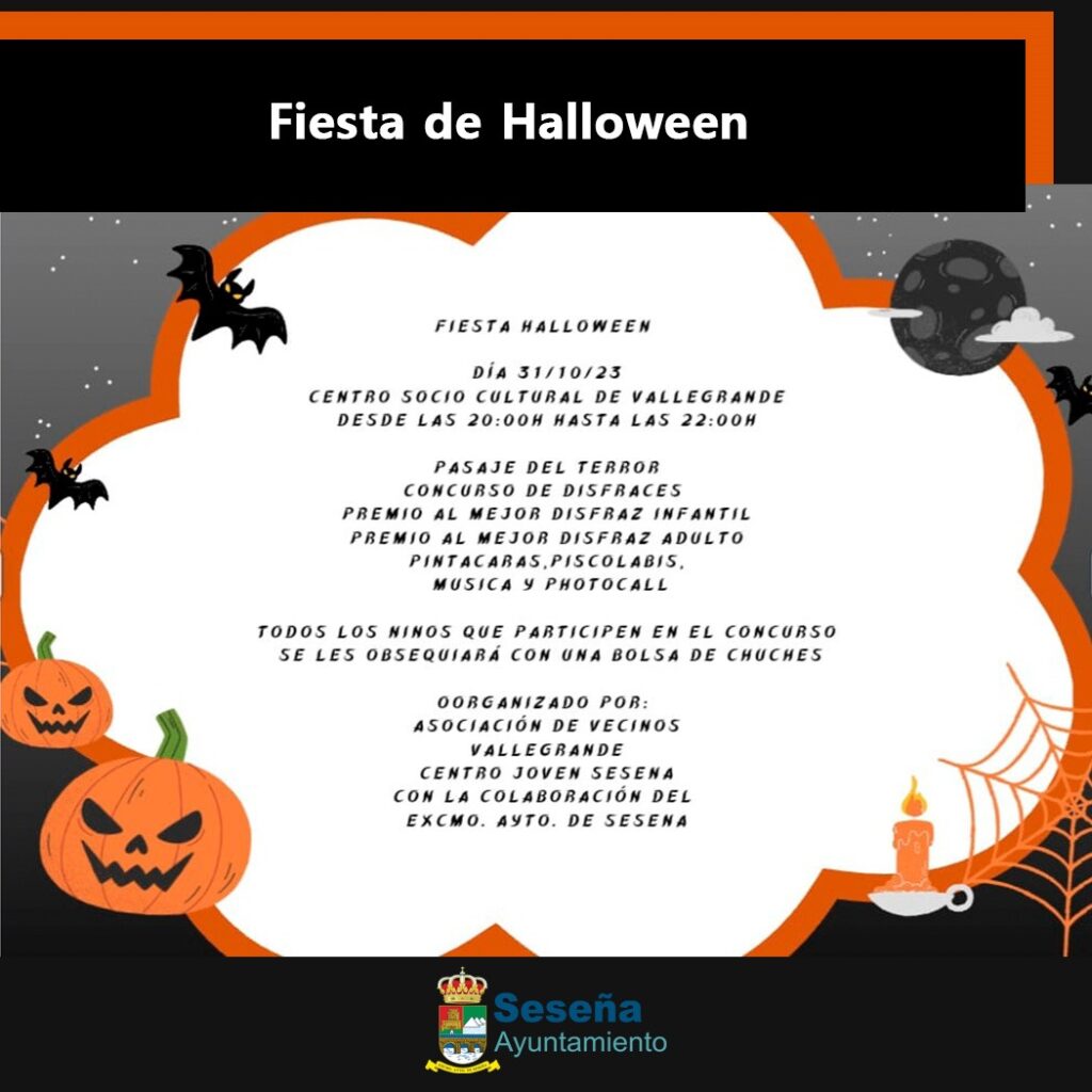 🎃👻 ¡Celebremos Halloween juntos! 🌙✨ – Ayuntamiento de Seseña