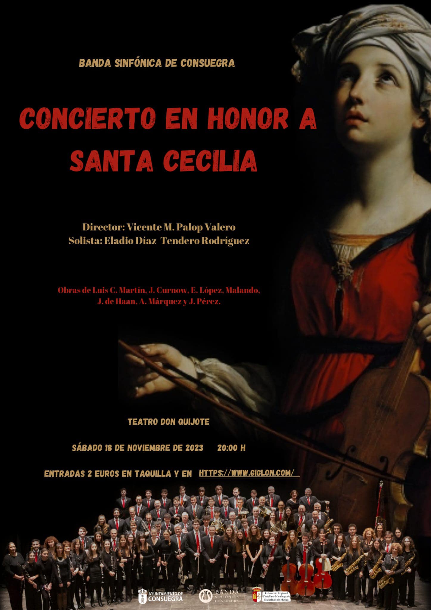 Concierto de Santa Cecilia Consuegra 2023