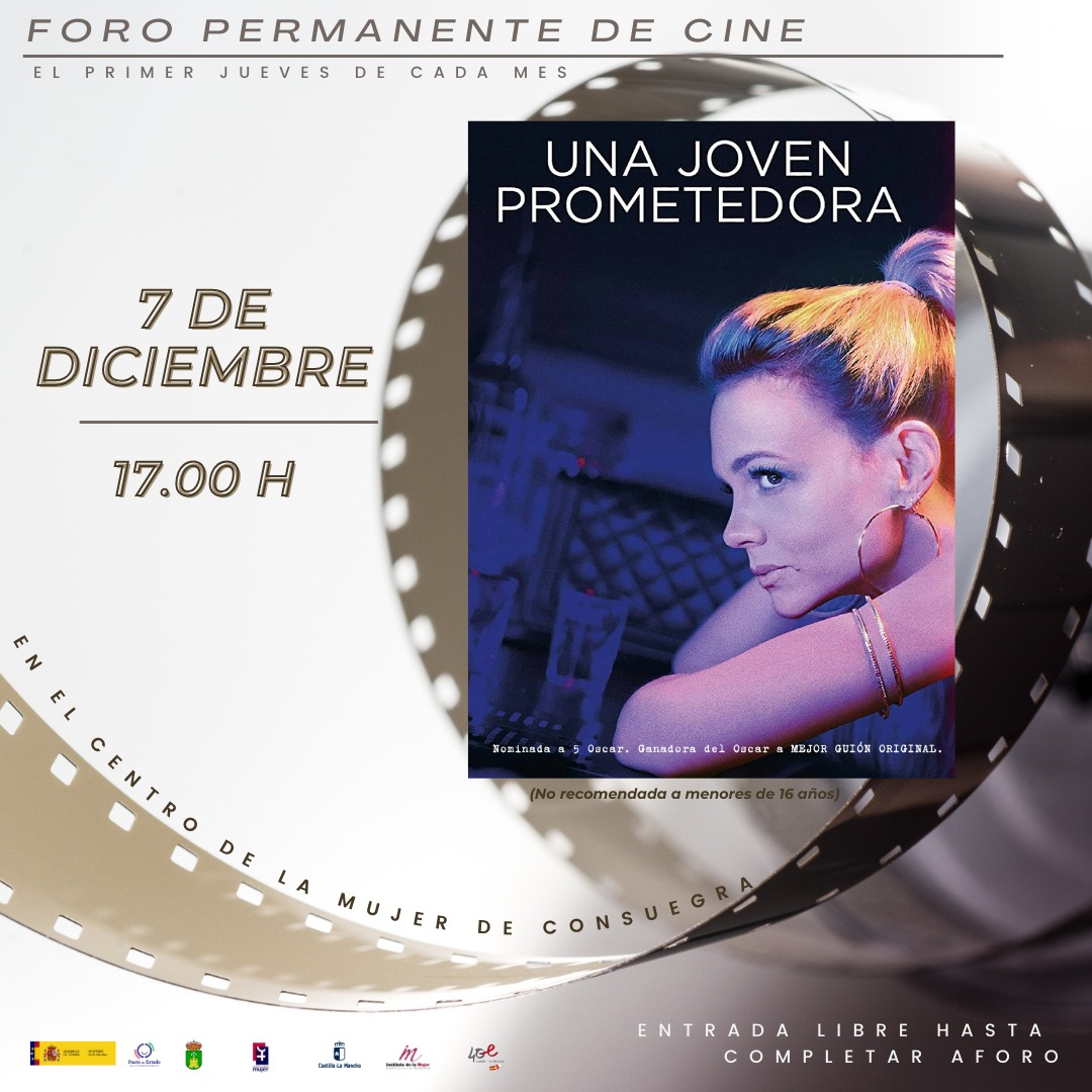 Foro de Cine Centro de la Mujer «UNA JOVEN PROMETEDORA» (jueves 7 de diciembre)