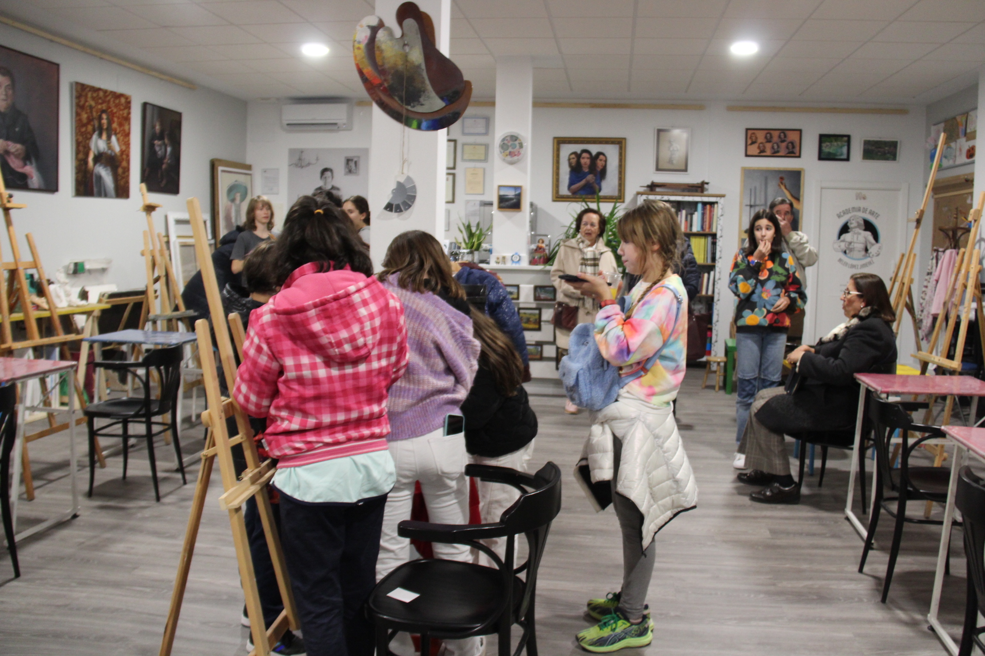 Inauguración de la nueva Academia de Arte Belén López en Alcázar de San Juan