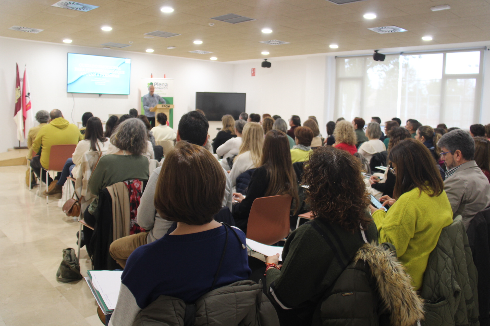 Plena Inclusión ha celebrado en Alcázar de San Juan la jornada de salud mental ‘Cuidado emocional para profesionales que apoyan a personas’