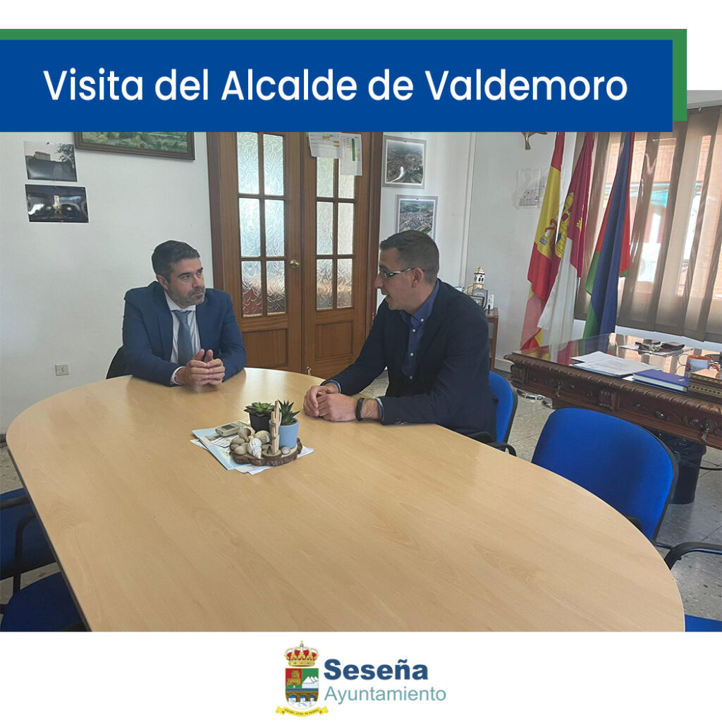 🤝🌟 Visita del Alcalde de Valdemoro a Seseña 🏛️🗨️ – Ayuntamiento de Seseña