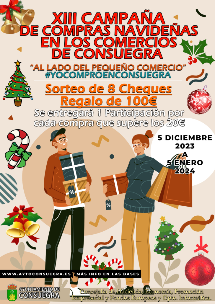 XIII Campaña de Compras Navideñas Consuegra 2023/2024